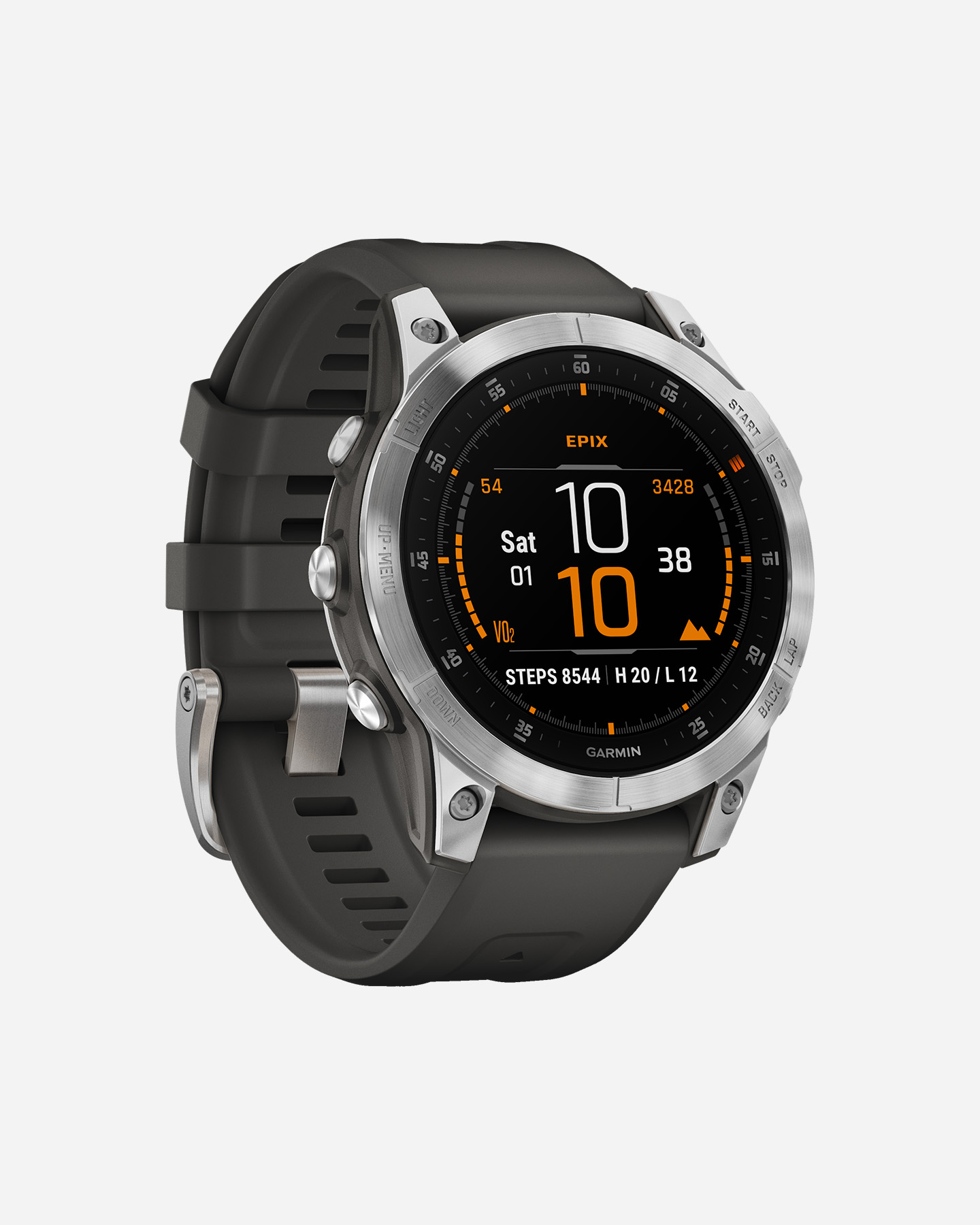 Orologio multifunzione GARMIN EPIX - Argento - 3 | Cisalfa Sport