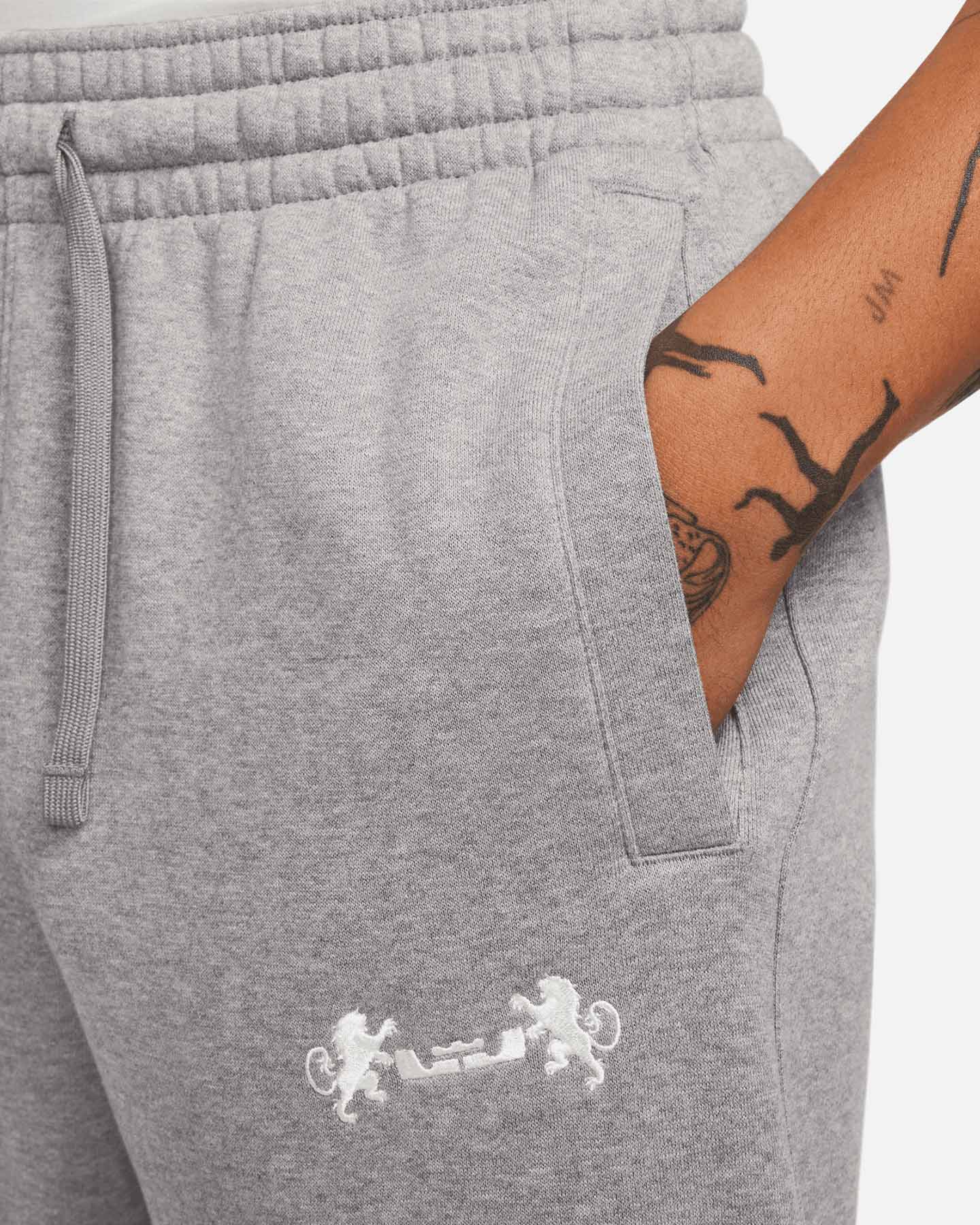Pantaloncini basket NIKE LEBRON JAMES M - Grigio - 2 | Cisalfa Sport