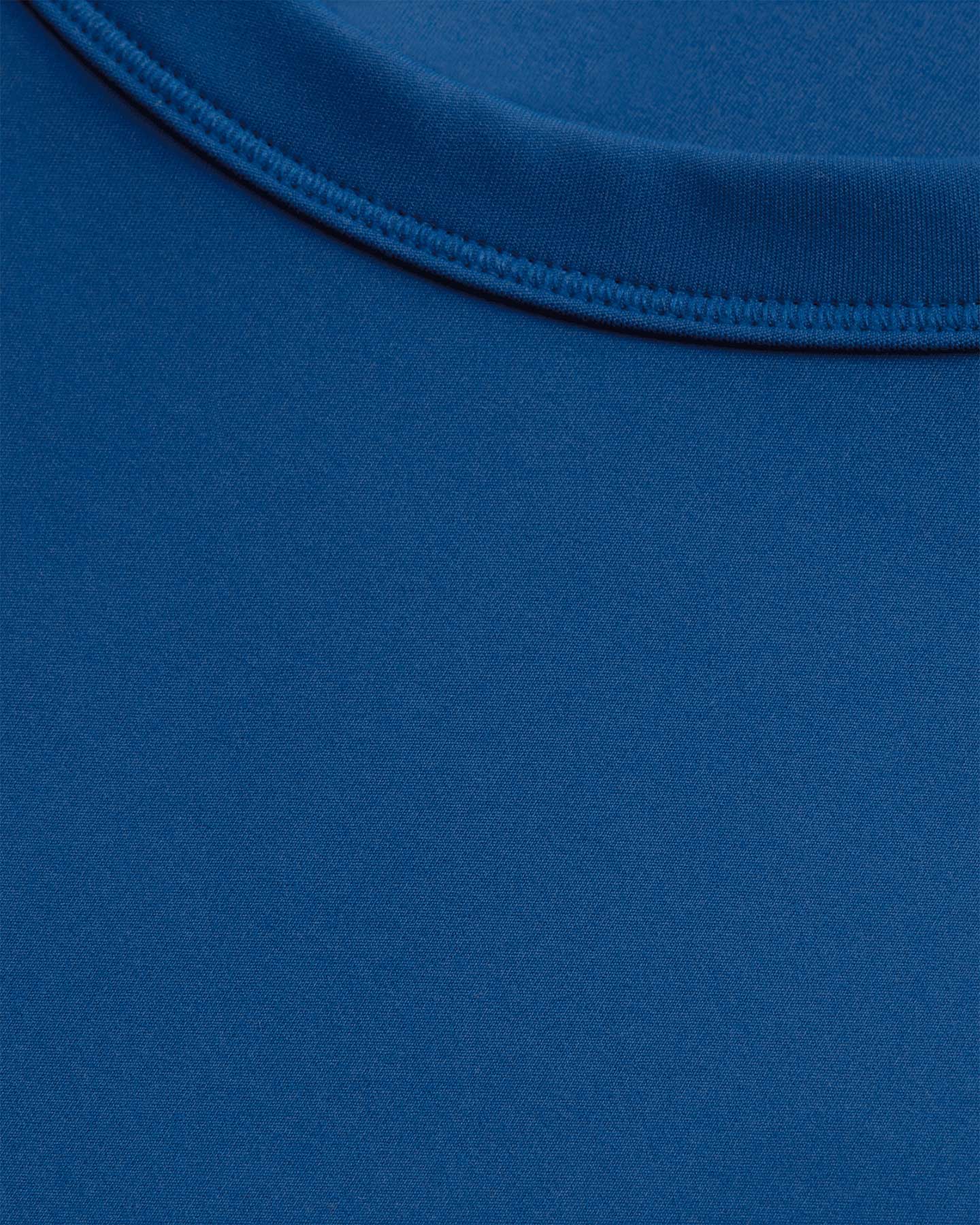 T-shirt training NIKE CROP SMALL LOGO W - Blu - 6 | Cisalfa Sport