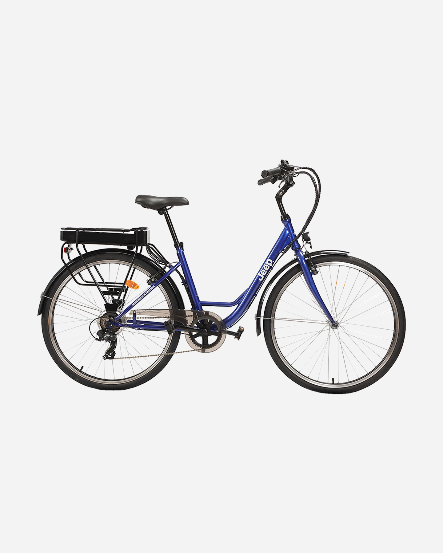 Bici elettrica JEEP CITY E-BIKE - Blu - 0 | Cisalfa Sport