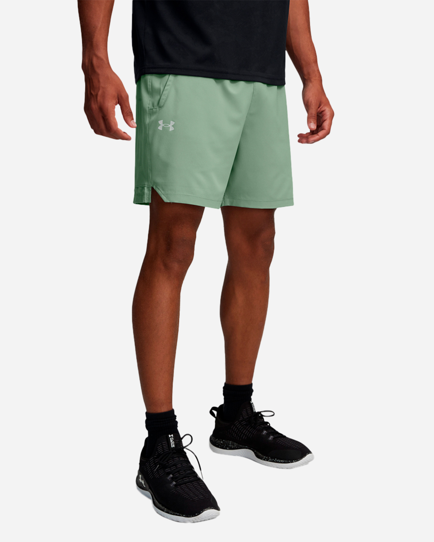 Pantalone training UNDER ARMOUR 6IN VANISH GRAPHIC M - Verde - 0 | Cisalfa Sport