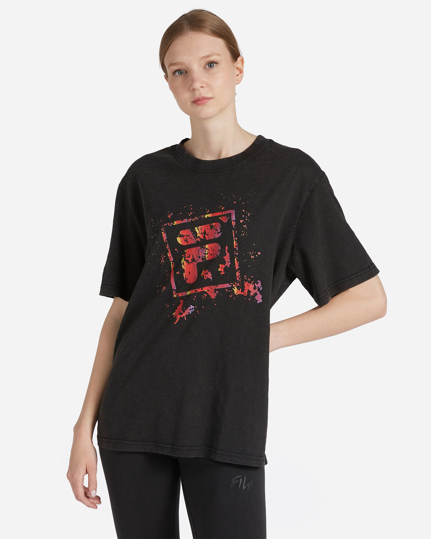 T-shirt FILA GRAPHIC PUNK W - Nero - 0 | Cisalfa Sport