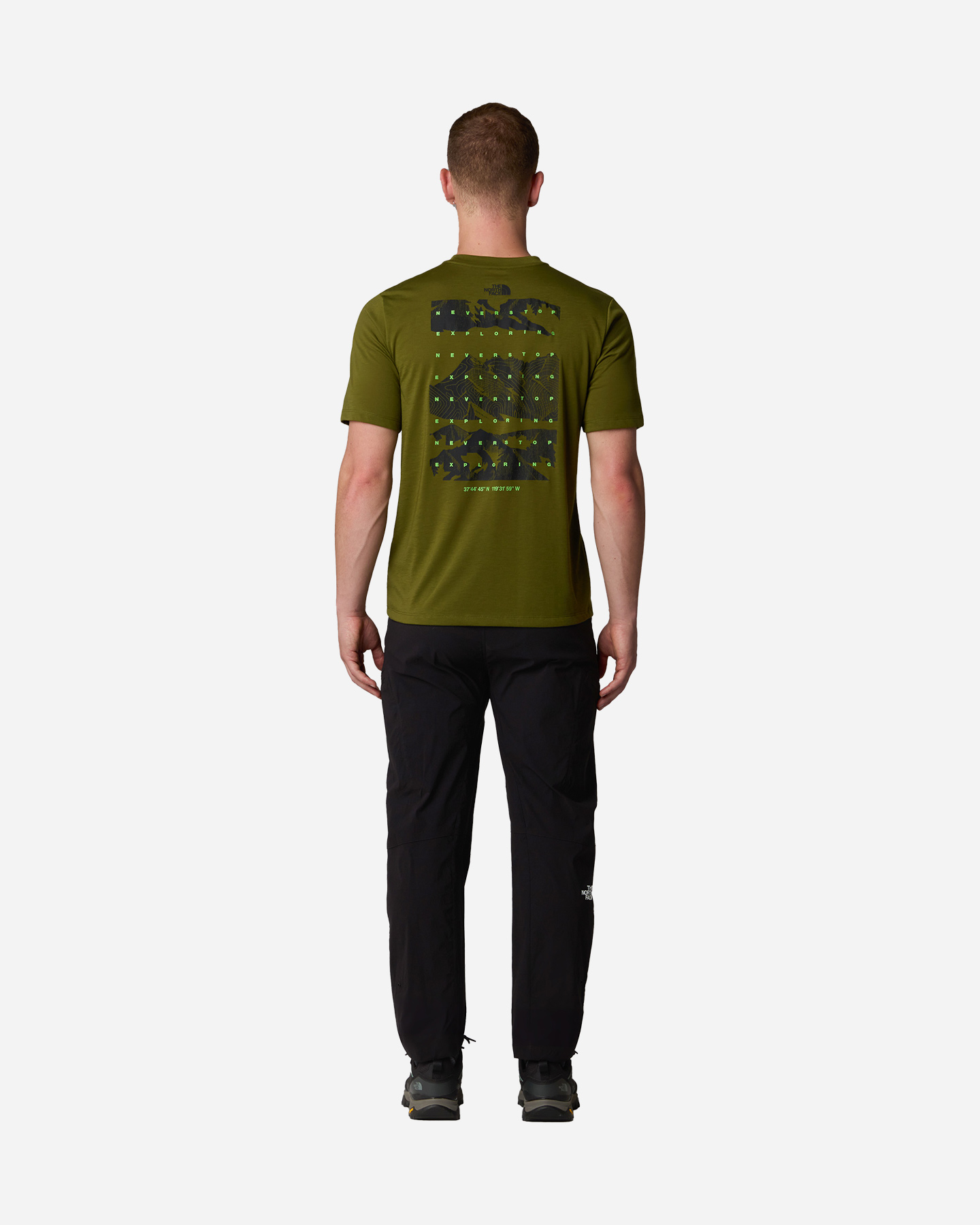 T-shirt THE NORTH FACE FOUNDATION MOUNT M - Verde - 4 | Cisalfa Sport
