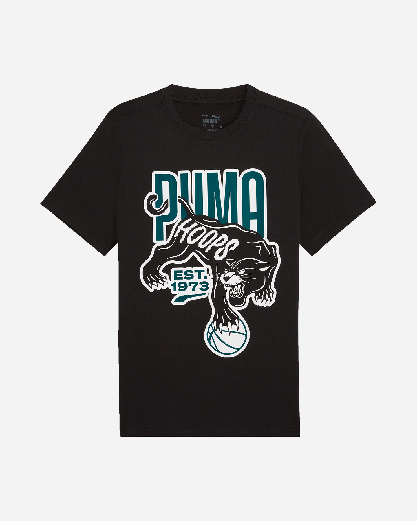 T-shirt PUMA WINNING SHOT 2 CAT GFX M - Nero - 0 | Cisalfa Sport