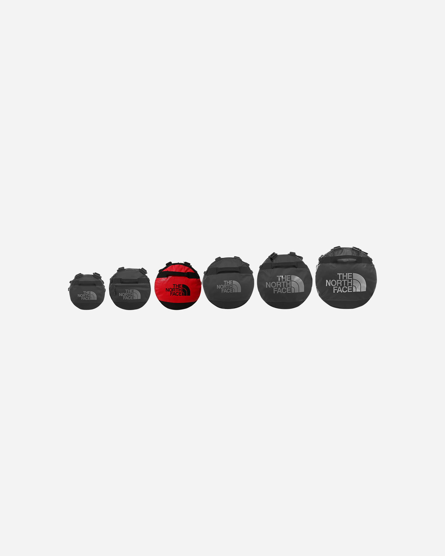 Borsa THE NORTH FACE BASE CAMP DUFFEL M - Rosso - 4 | Cisalfa Sport