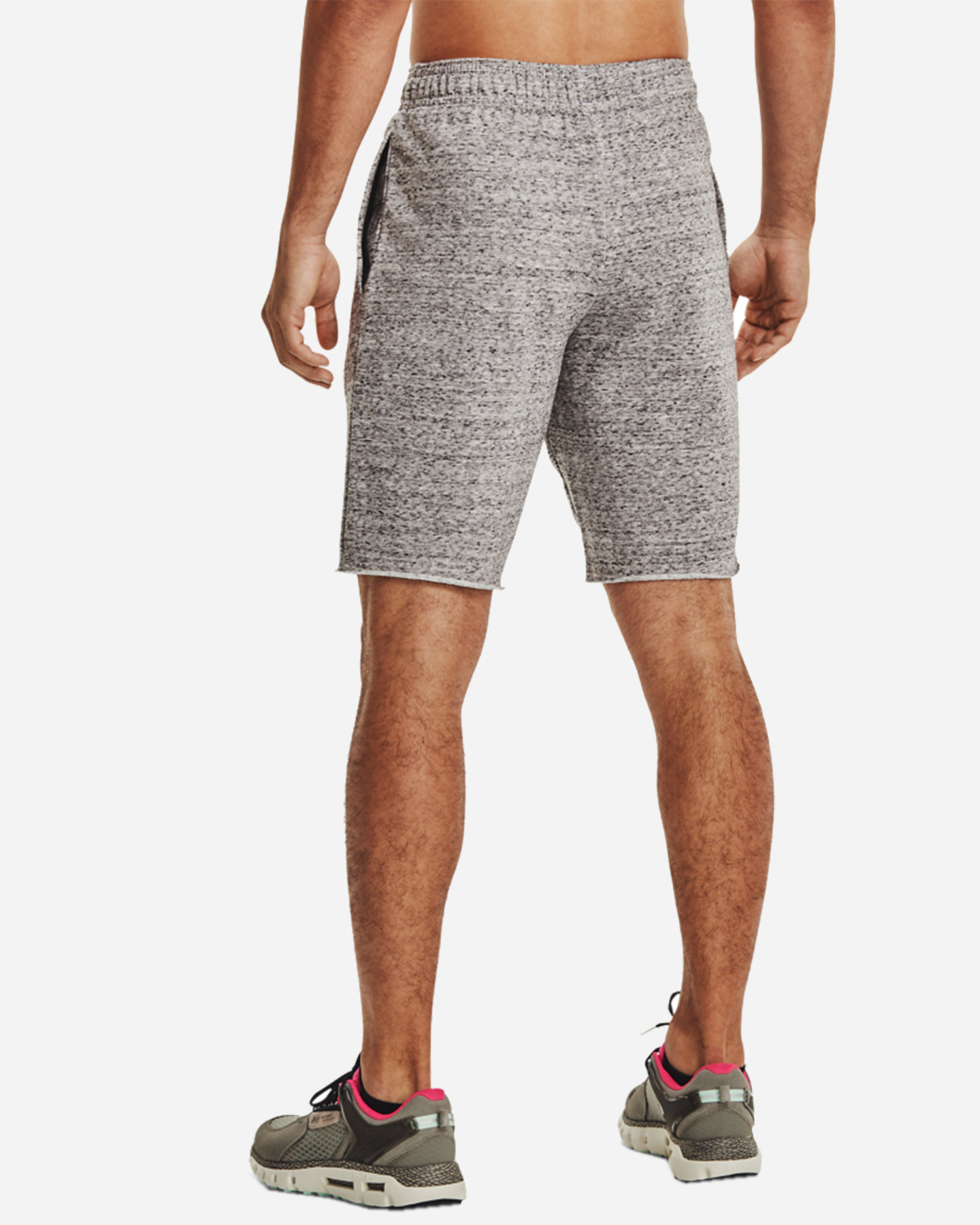 Pantaloncini UNDER ARMOUR RIVAL LOGO M - Grigio - 3 | Cisalfa Sport