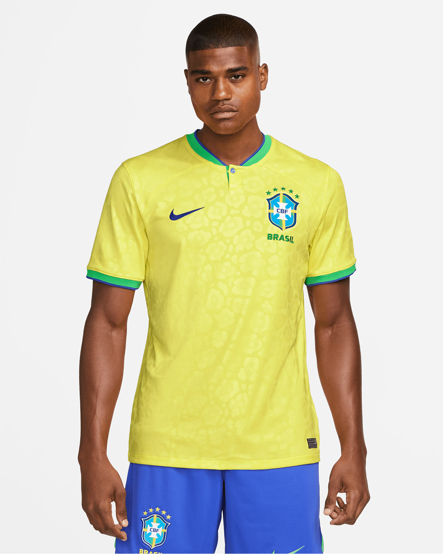 Maglia calcio ufficiale NIKE DRI FIT BRASILE HOME 22-23 M - 2 | Cisalfa Sport