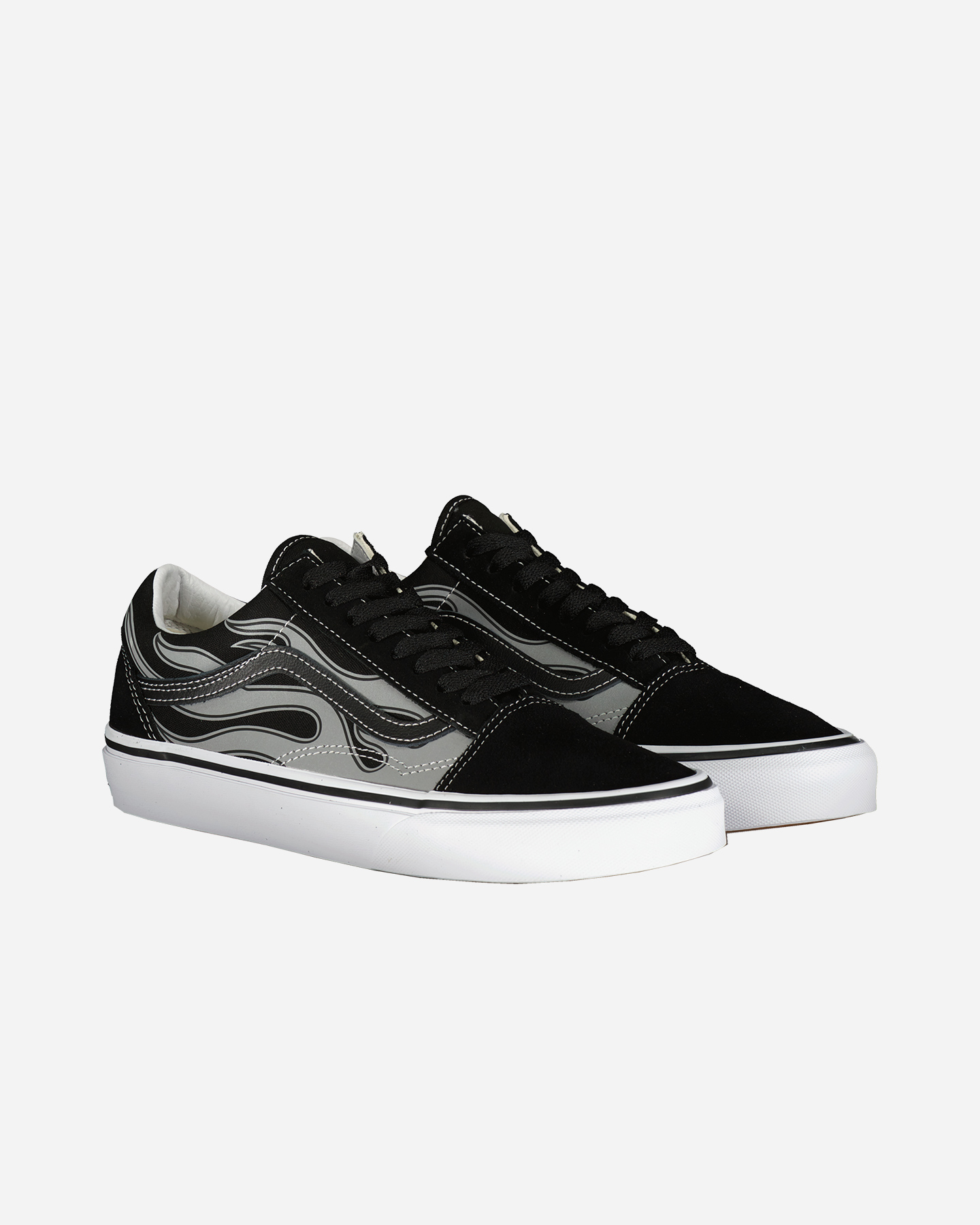 Scarpe sneakers VANS OLD SKOOL REFLECTIVE FLAME M - Nero - 1 | Cisalfa Sport
