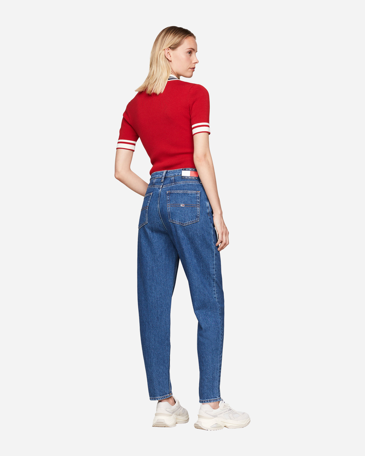Jeans TOMMY HILFIGER MOM FLAG L32 W - Denim - 4 | Cisalfa Sport