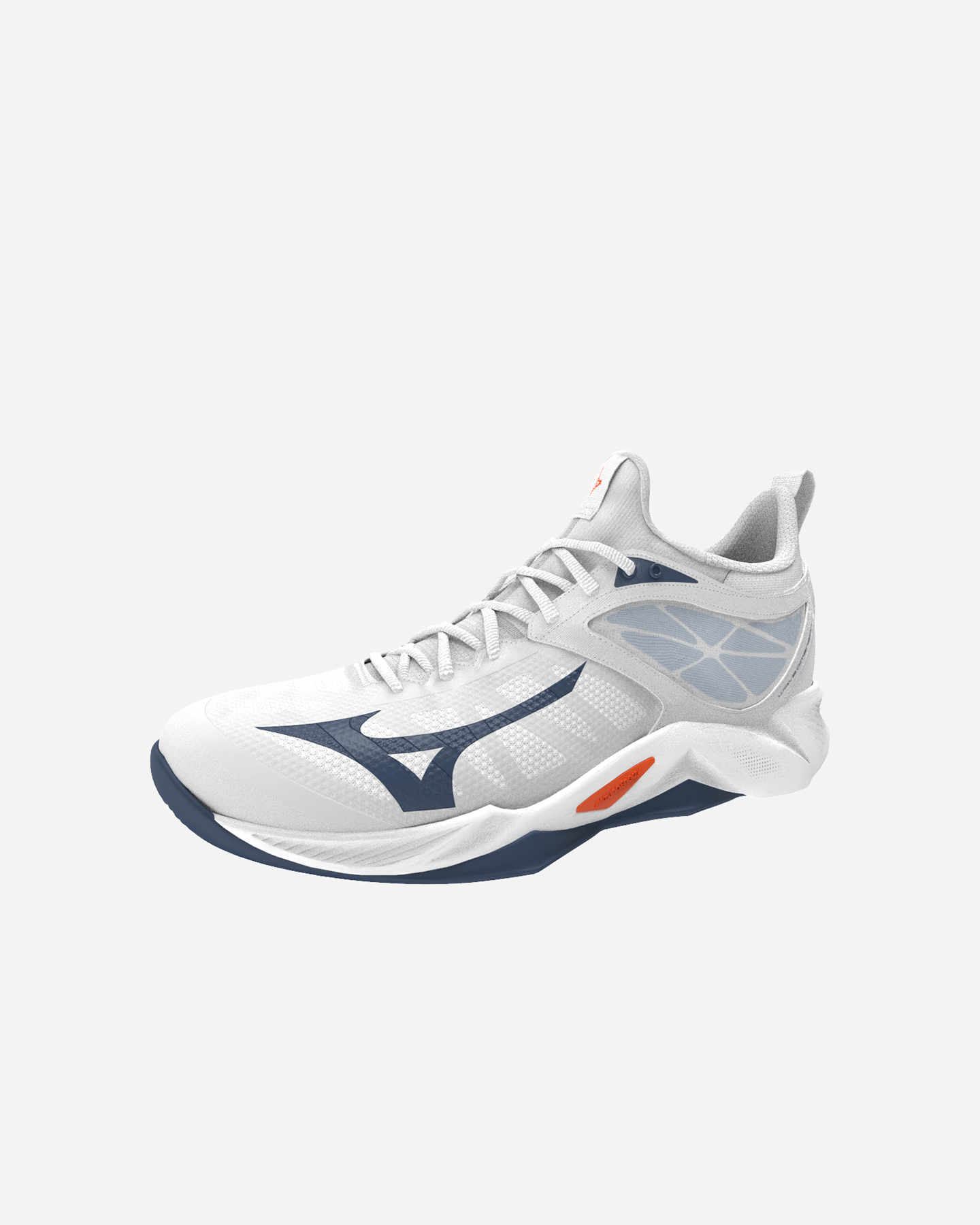 Scarpe volley MIZUNO WAVE DIMENSION M - Bianco - 3 | Cisalfa Sport