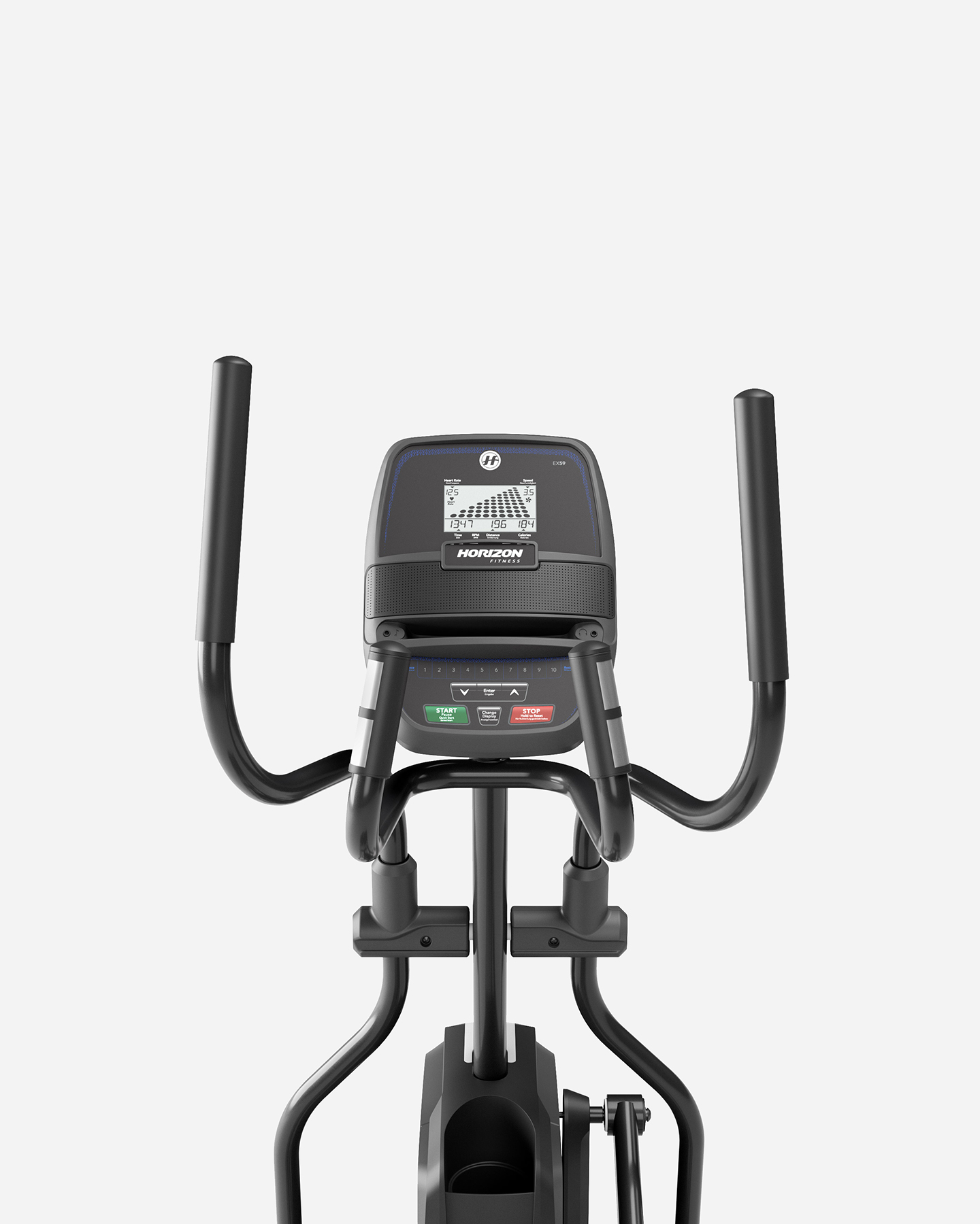 Ellittica HORIZON FITNESS EX-59 - Nero - 3 | Cisalfa Sport