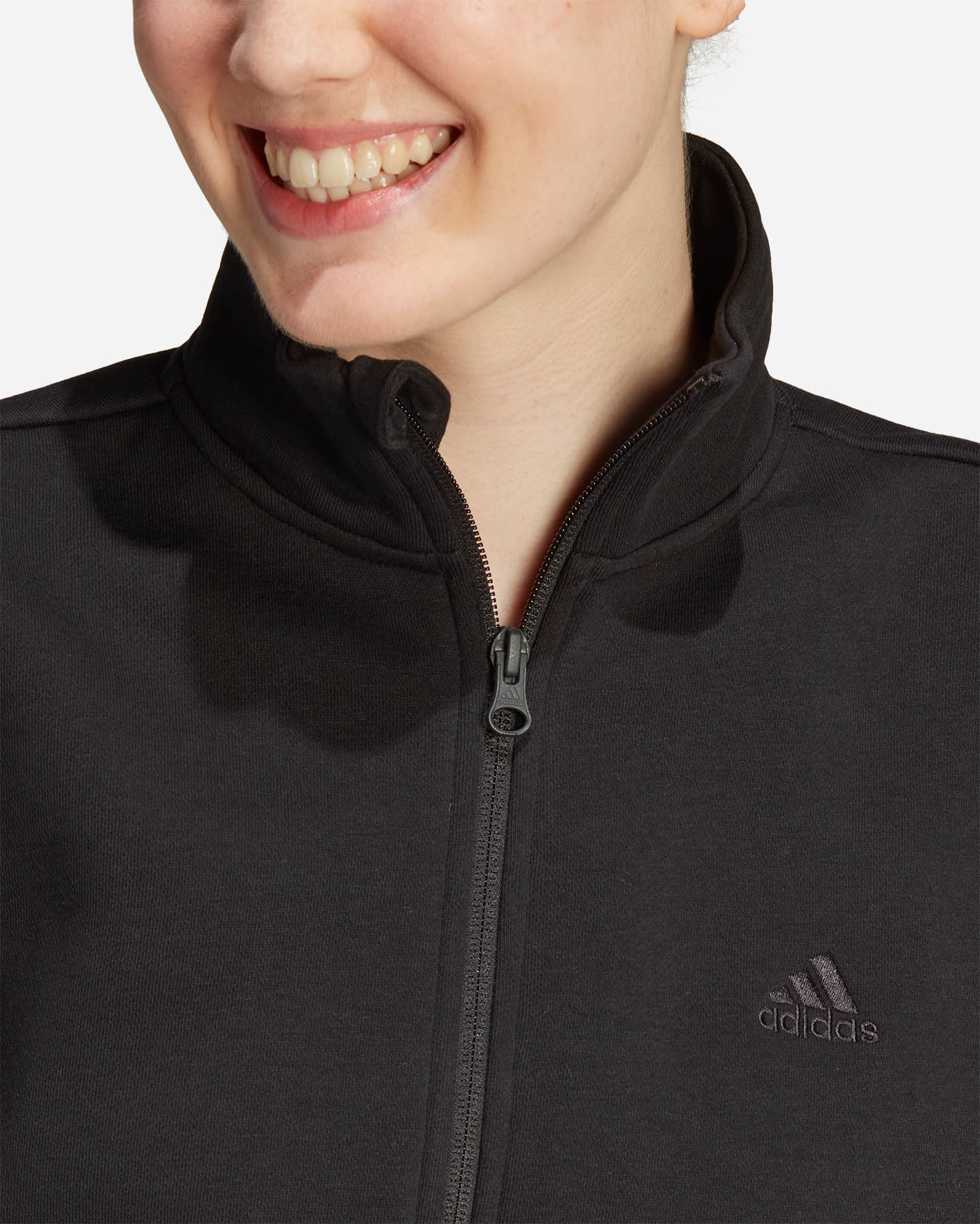 Felpa ADIDAS SMALL LOGO W - Nero - 4 | Cisalfa Sport