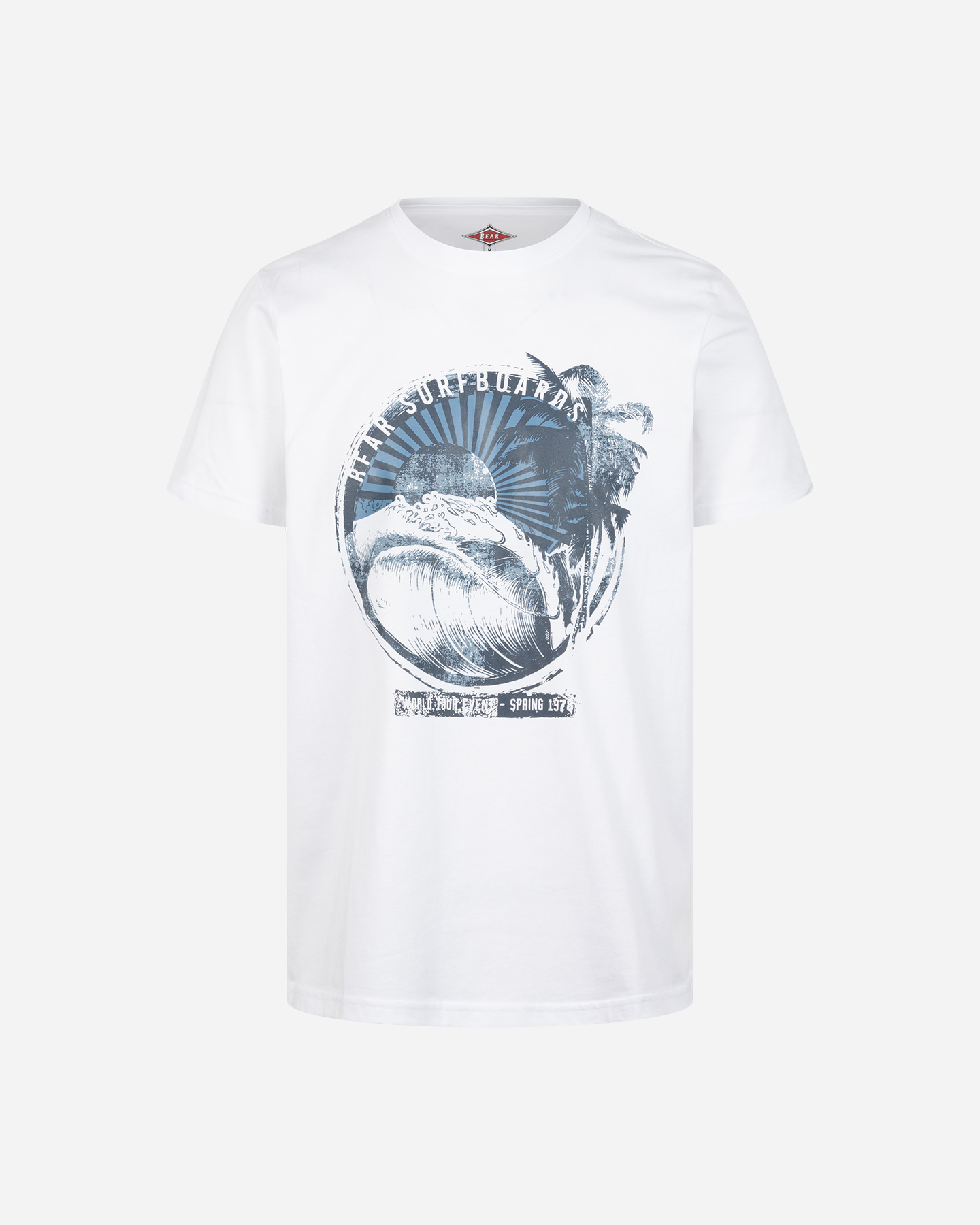 T-shirt BEAR HERITAGE M - Bianco - 5 | Cisalfa Sport
