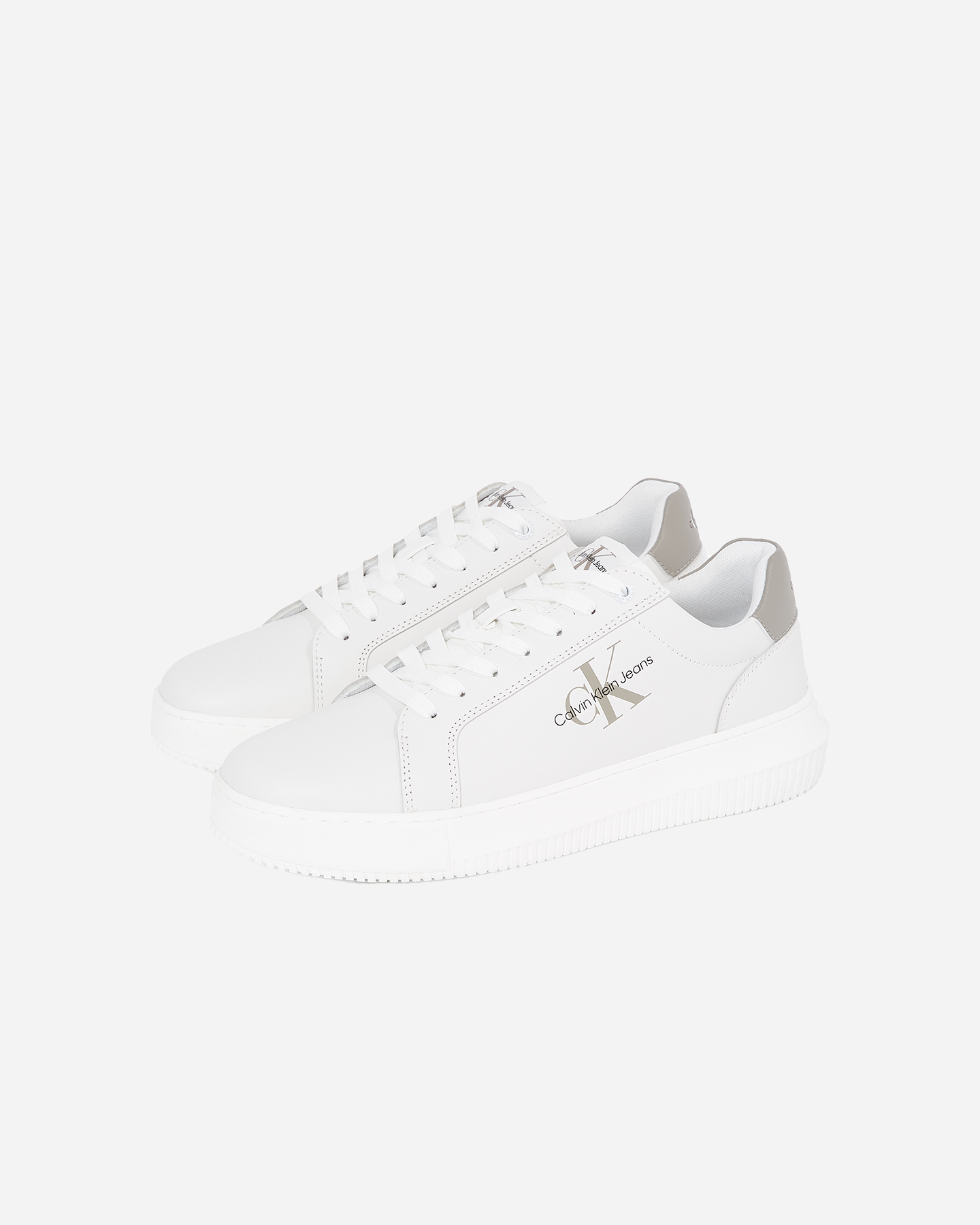 Scarpe sneakers CALVIN KLEIN JEANS CHUNKY CUPSOLE MONO M - Bianco - 1 | Cisalfa Sport