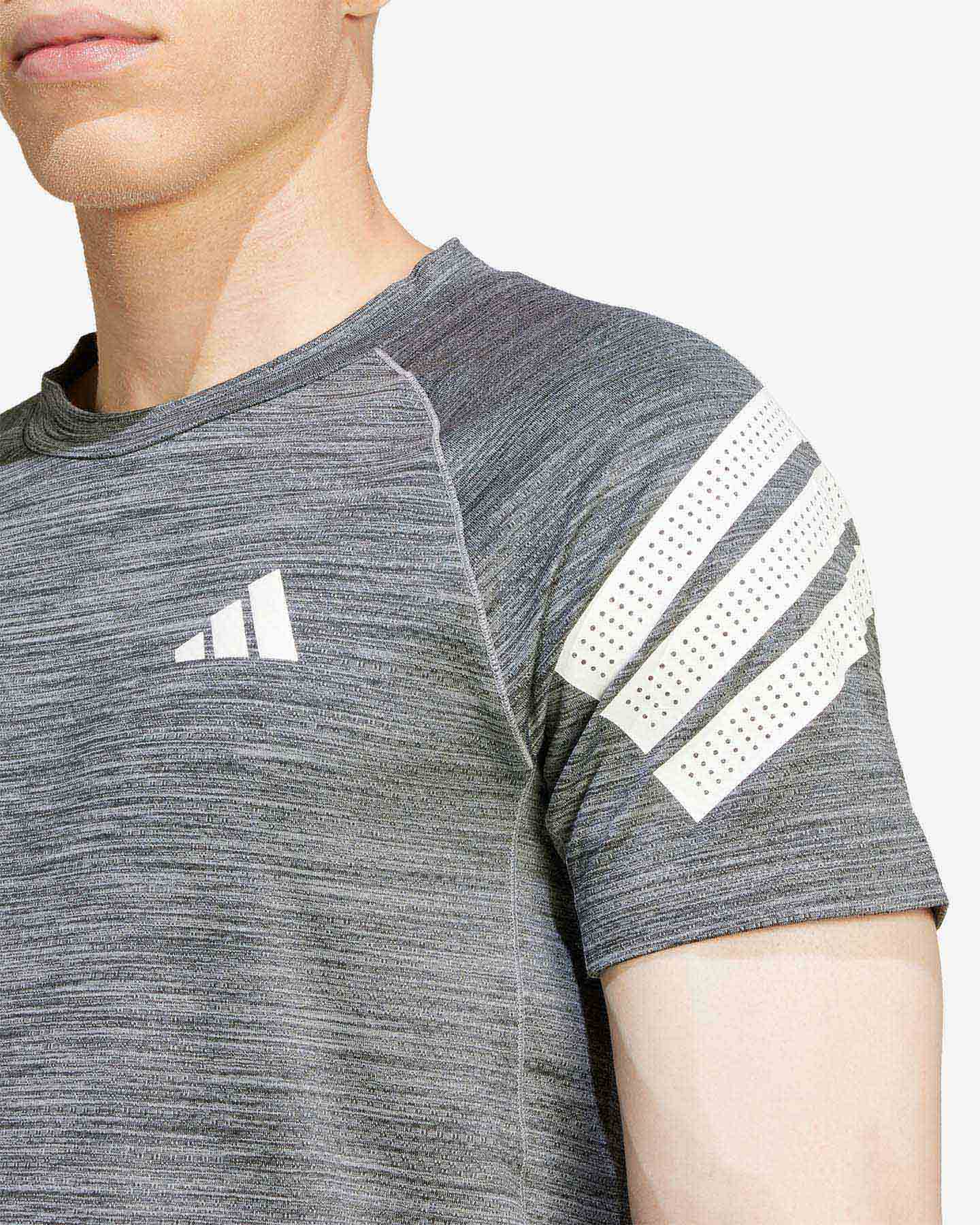 Pantalone training ADIDAS GYM+ 3STRIPES M - Nero - 4 | Cisalfa Sport