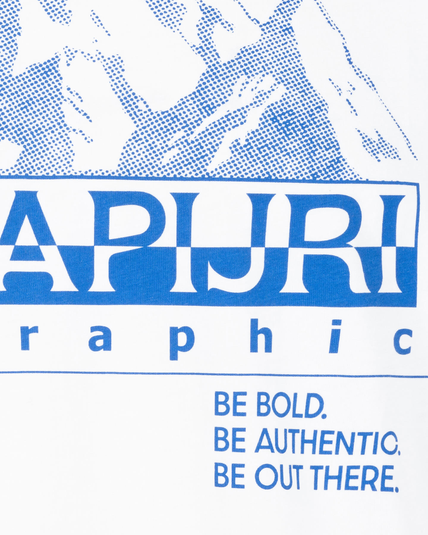 T-shirt NAPAPIJRI FRAME M - Bianco - 2 | Cisalfa Sport