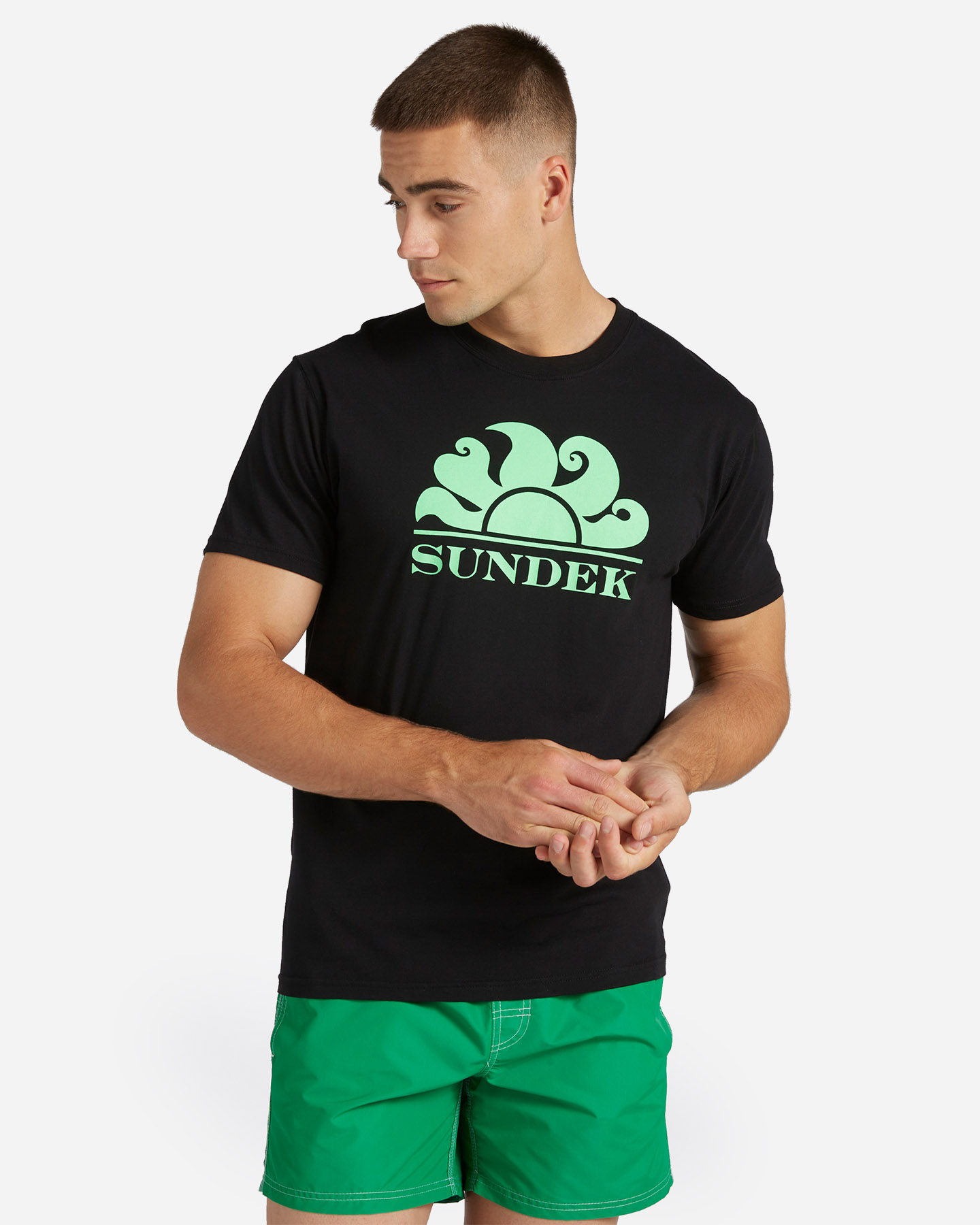 T-shirt SUNDEK LOGO SUN M - Nero - 0 | Cisalfa Sport