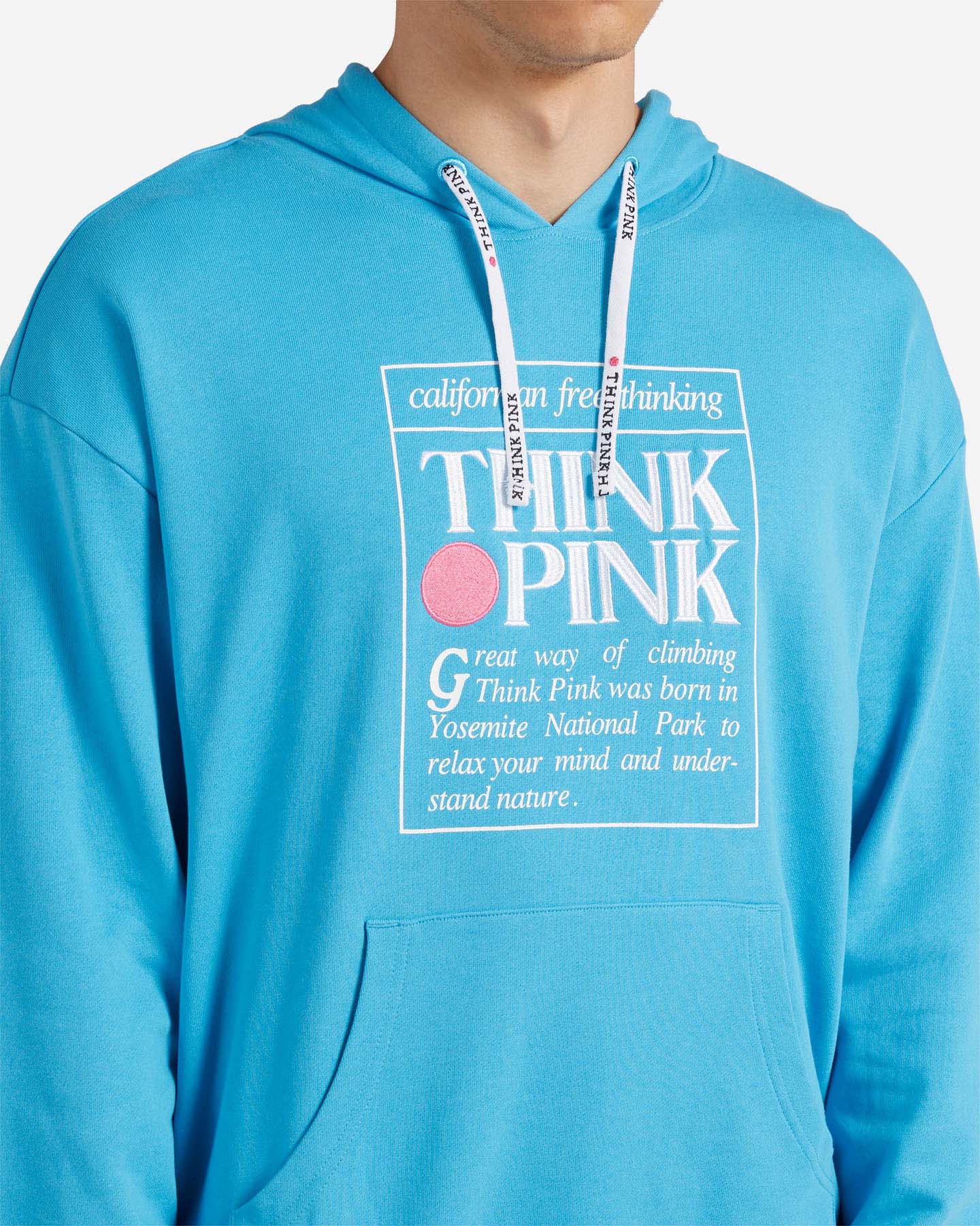 Felpa THINK PINK HOODIE LOGO M - 4 | Cisalfa Sport