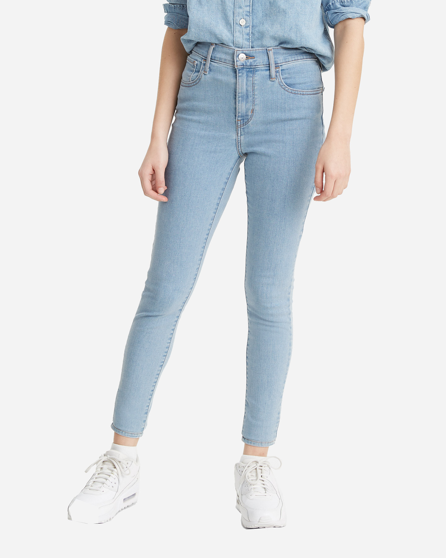 Levi's 720 High Rise Super Skinny L30 Denim W - Jeans - Donna