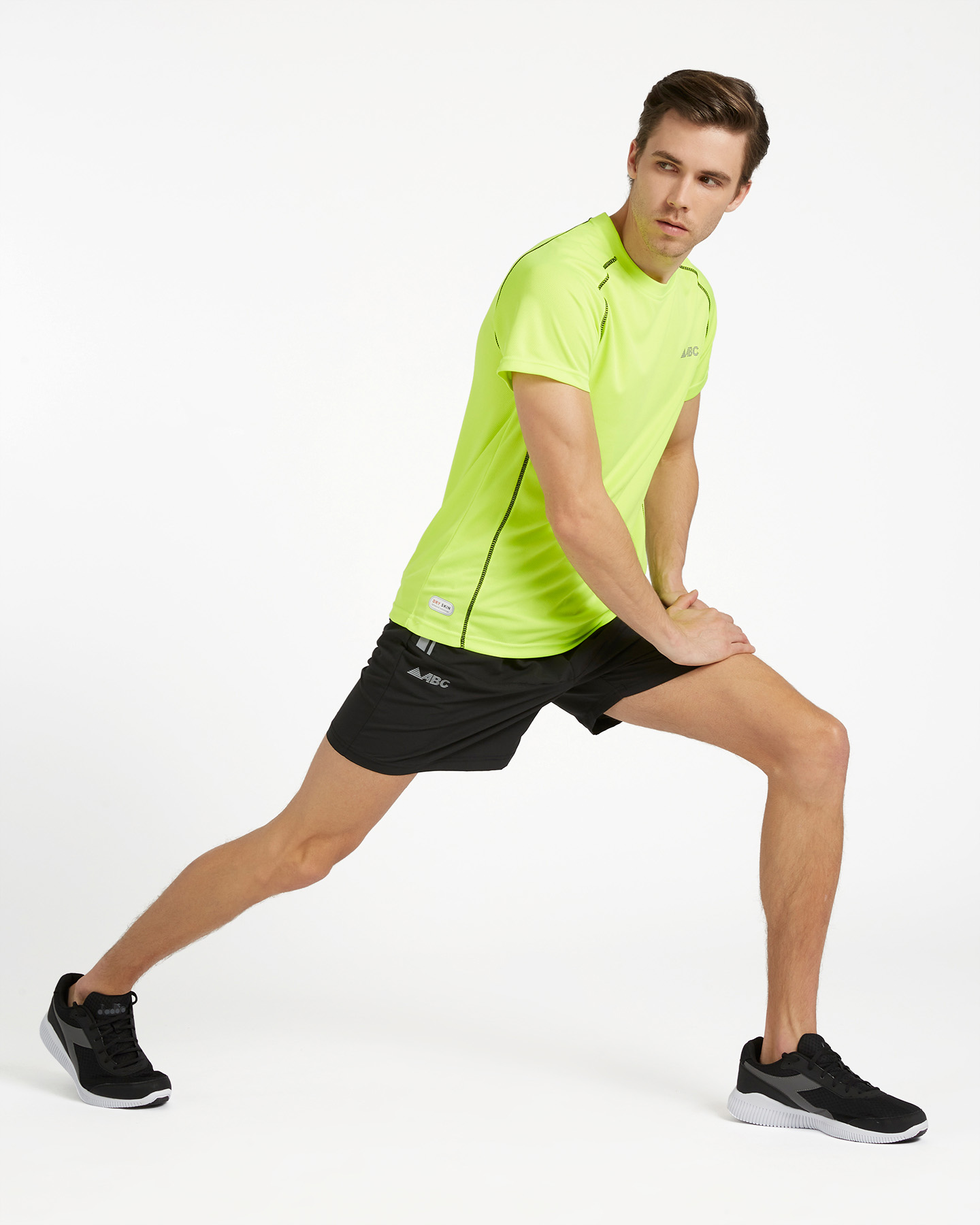 T-shirt running ABC RUN M - Giallo - 1 | Cisalfa Sport