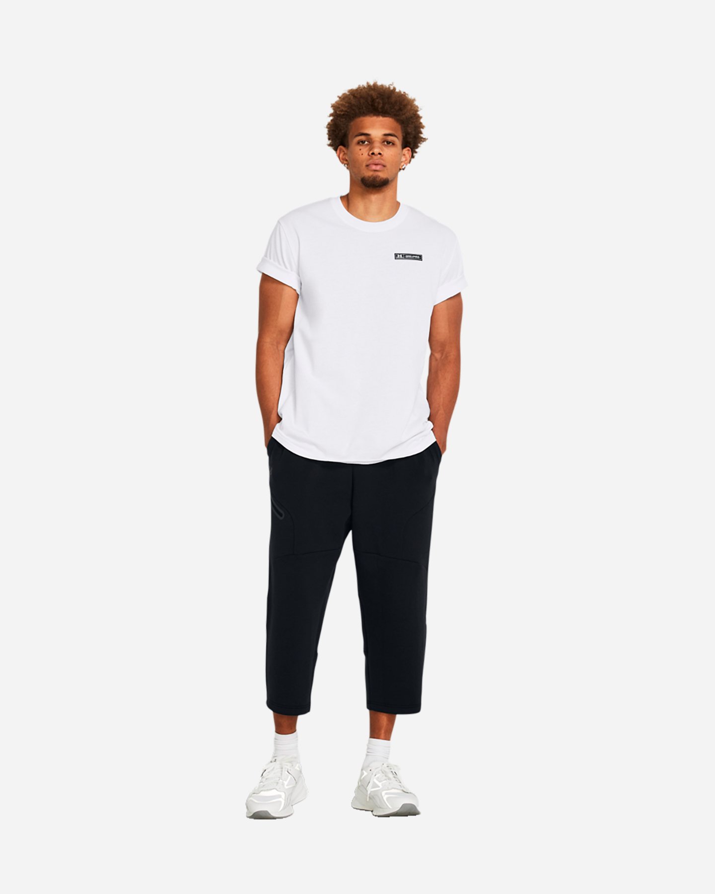 Pantalone UNDER ARMOUR UNSTOPPABLE BAGGY CROP M - 5 | Cisalfa Sport