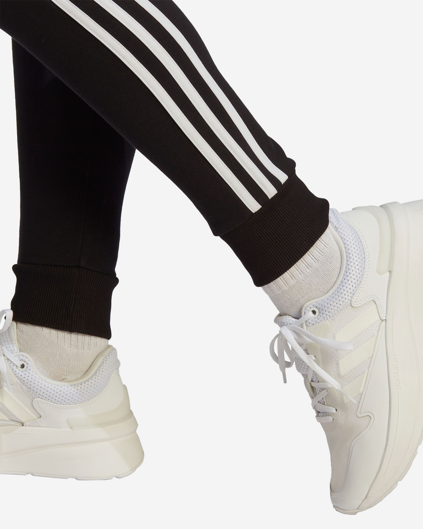 Pantalone ADIDAS 3STRIPES SLIM W - Nero - 5 | Cisalfa Sport