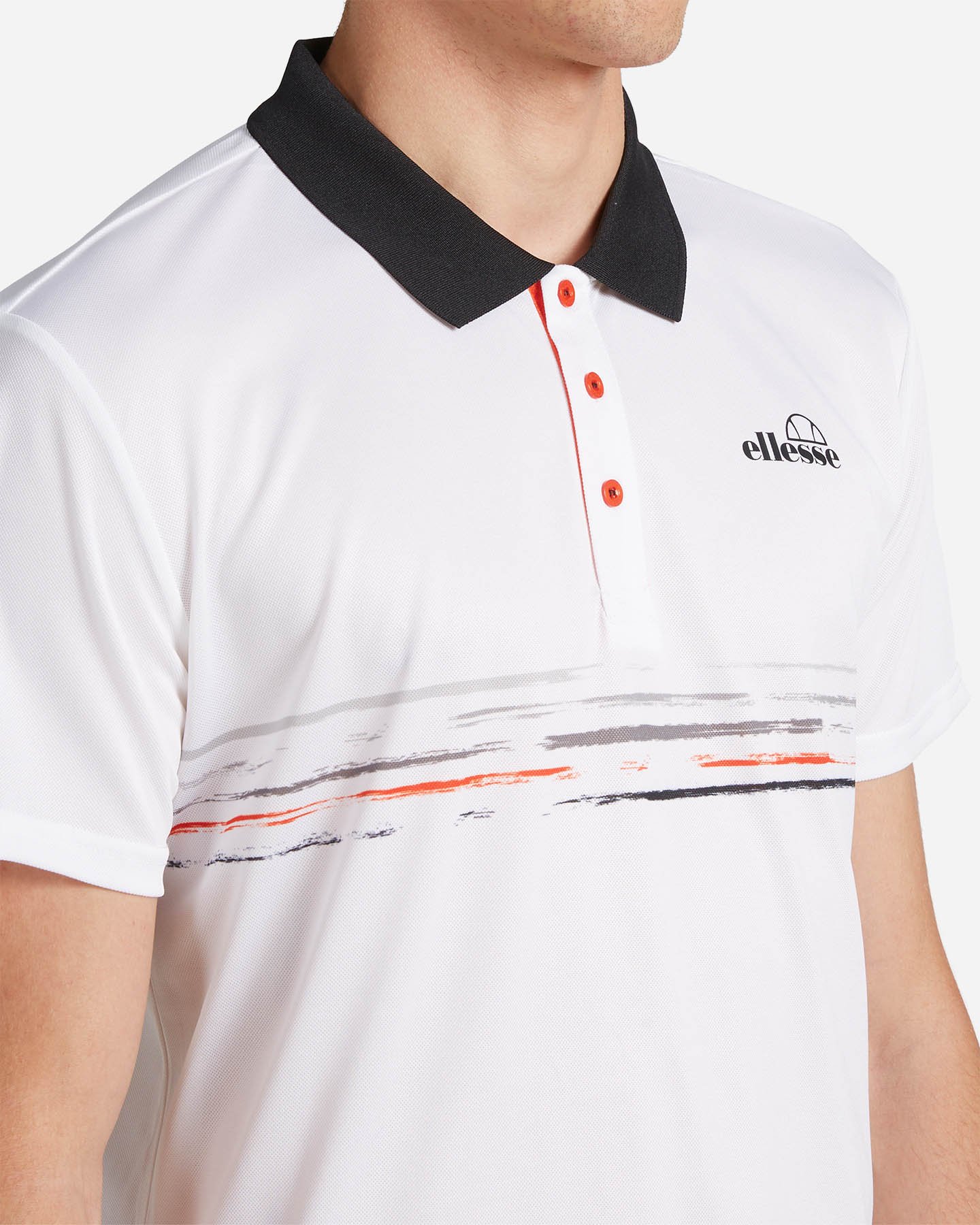 Polo tennis ELLESSE FIVE STRIPES M - 4 | Cisalfa Sport