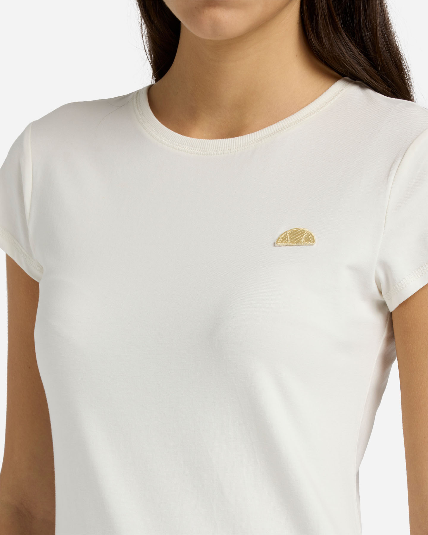 T-shirt ELLESSE CLASSIC PATCH W - Beige - 4 | Cisalfa Sport