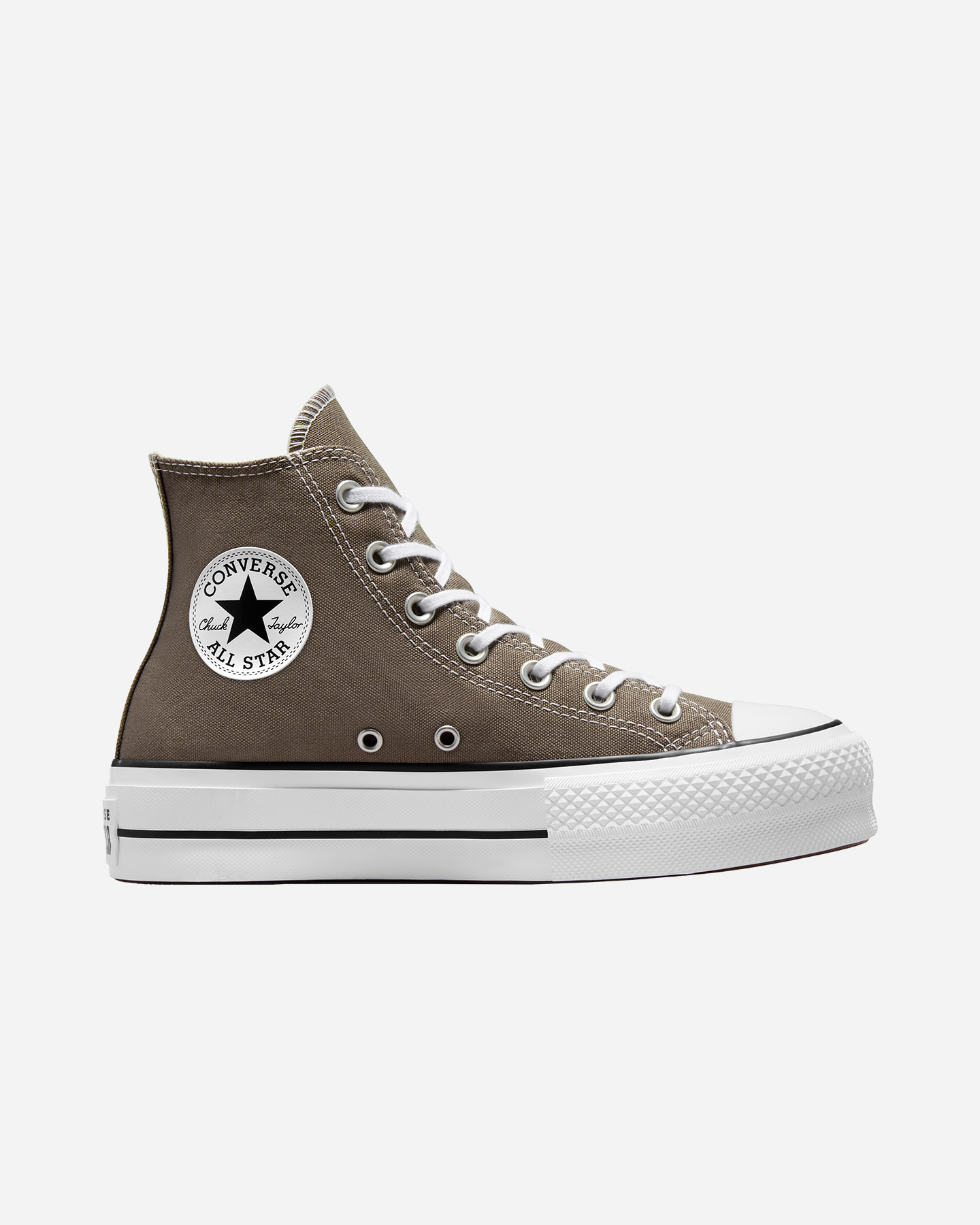 Scarpe sneakers CONVERSE CHUCK TAYLOR ALL STAR LIFT HIGH CANVAS W - Grigio - 0 | Cisalfa Sport
