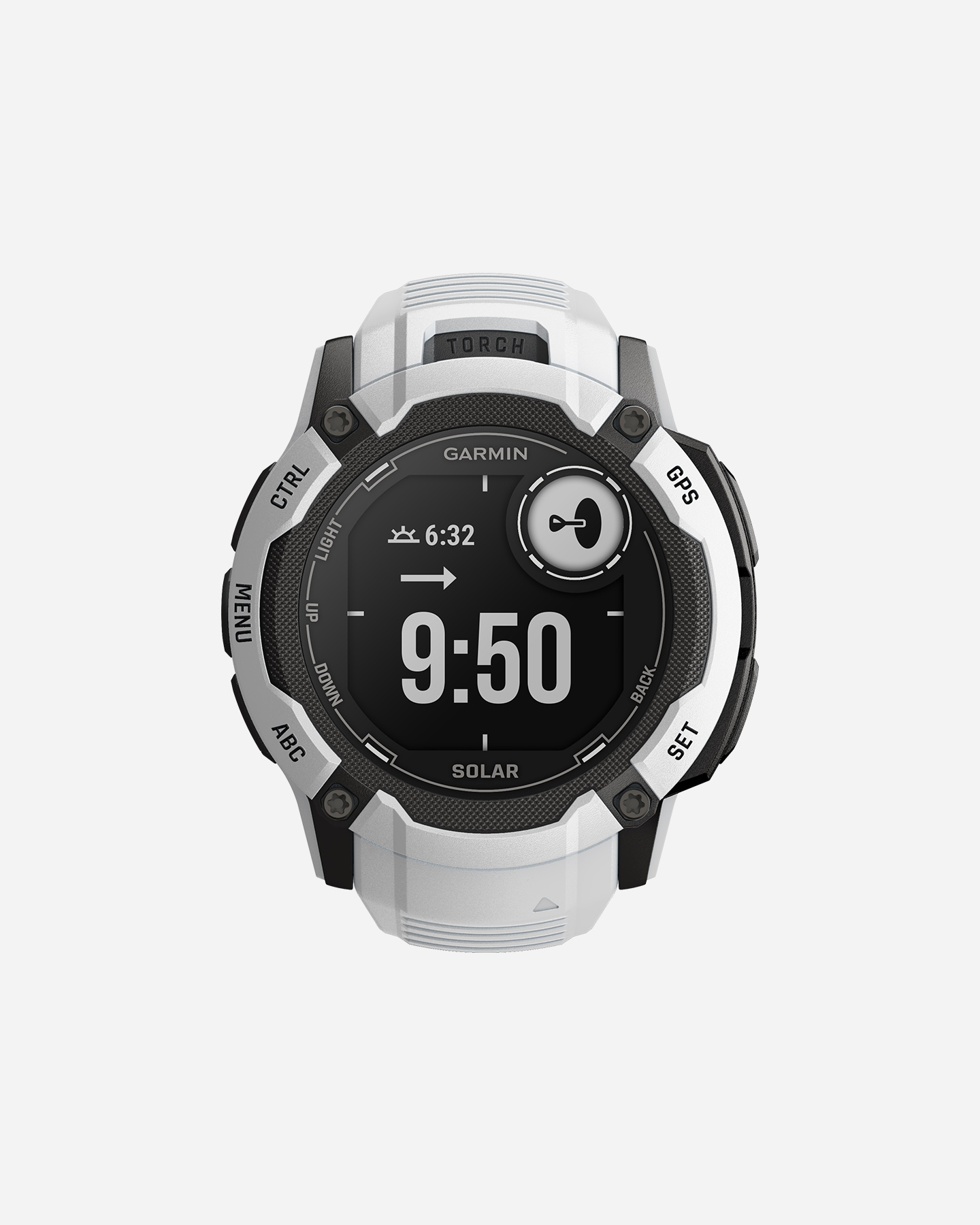 Orologio multifunzione GARMIN INSTINCT 2X SOLAR - Bianco - 0 | Cisalfa Sport