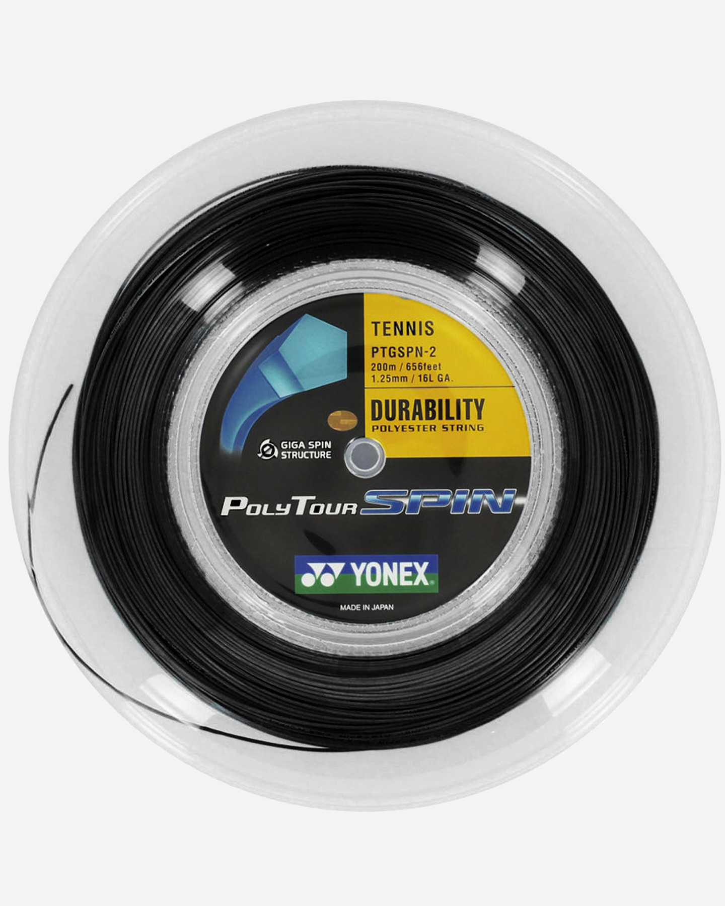 Corde tennis YONEX POLYTOUR SPIN - Nero - 1 | Cisalfa Sport