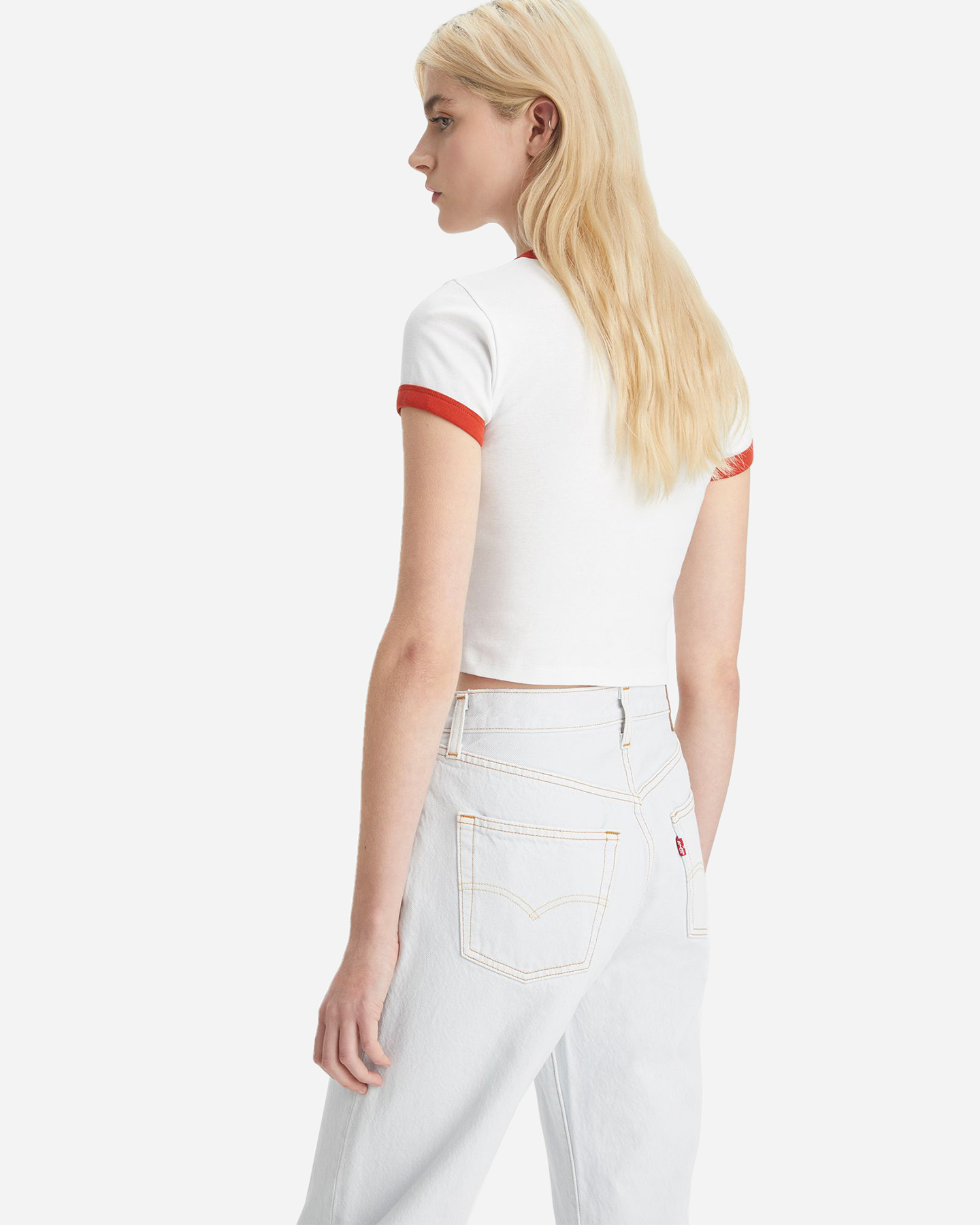 T-shirt LEVI'S CROP W - Bianco - 1 | Cisalfa Sport