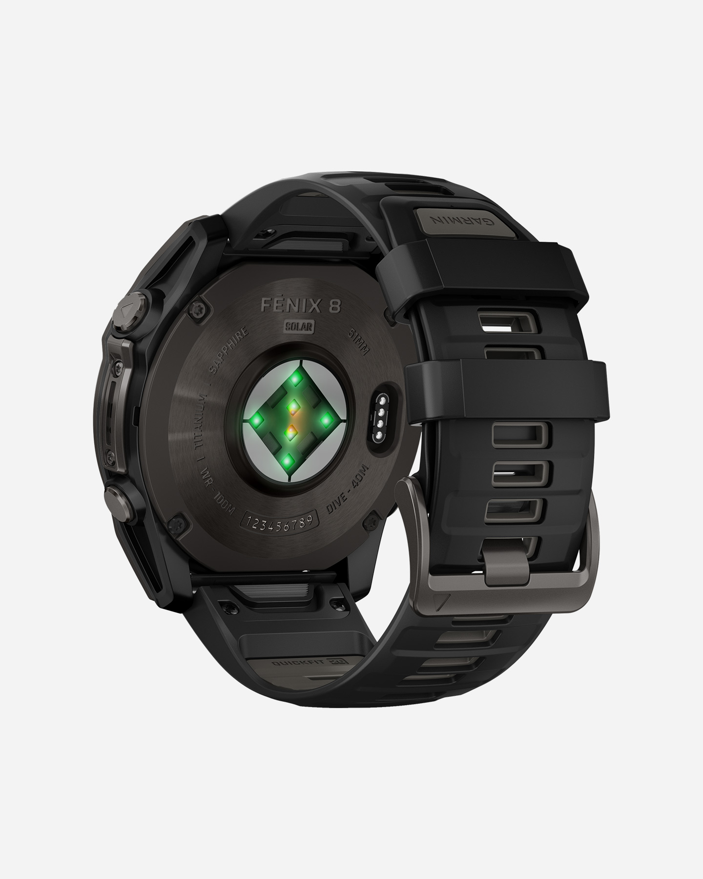 Orologio multifunzione GARMIN FENIX 8 SOLAR 51MM SAPPHIRE - Color mix - 5 | Cisalfa Sport