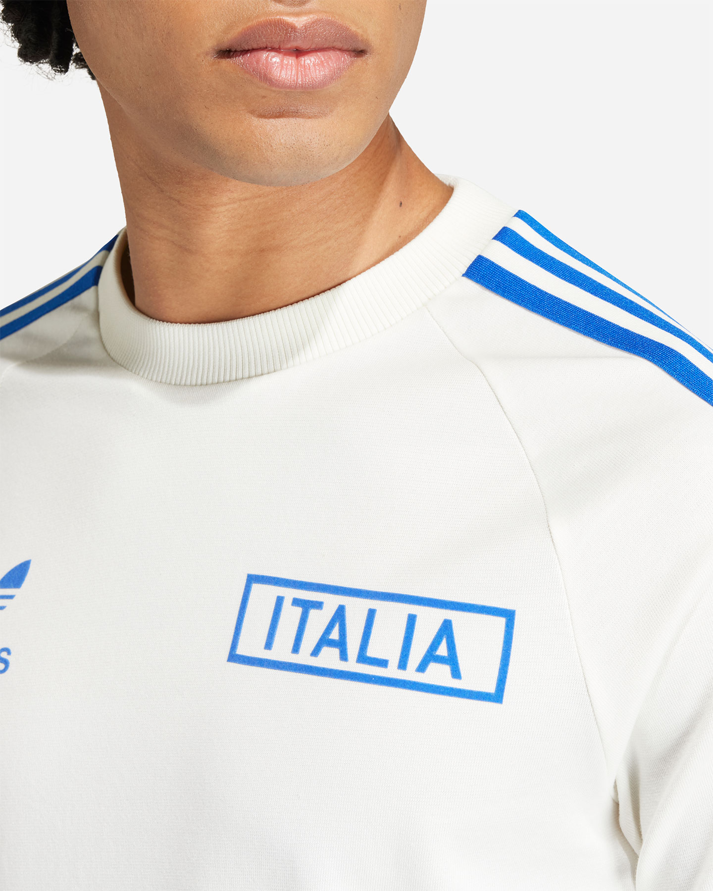 Abbigliamento calcio ADIDAS ITALIA OG ADICOLOR 3 STRIPES M - 4 | Cisalfa Sport