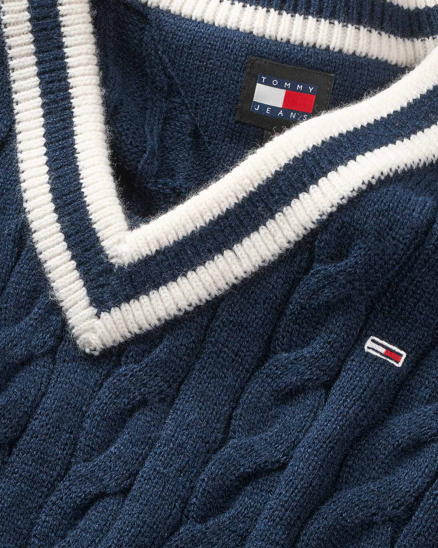 Maglione TOMMY HILFIGER BRAIDING NECK W - 2 | Cisalfa Sport