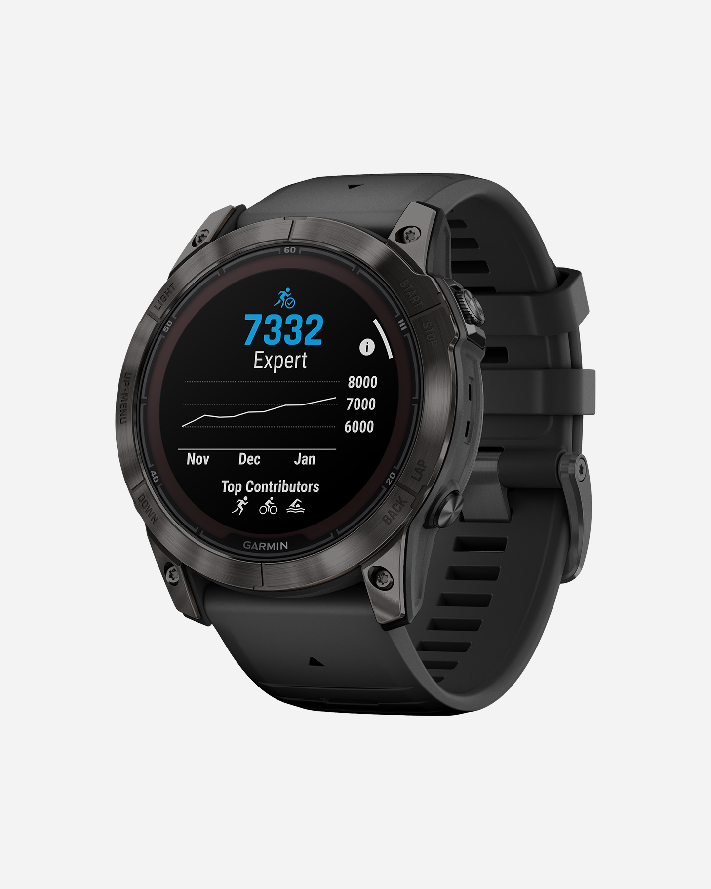 Orologio multifunzione GARMIN FENIX 7X PRO SAPH SOLAR - Grigio - 2 | Cisalfa Sport