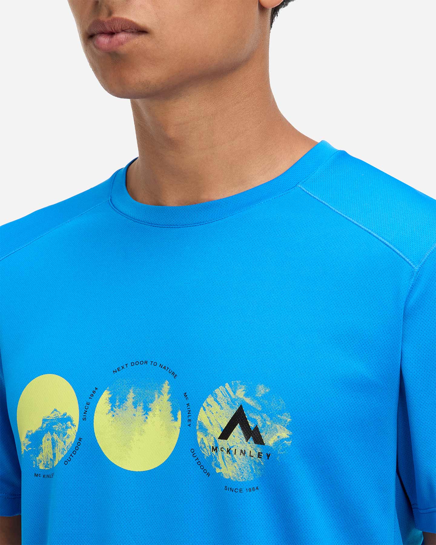 T-shirt MCKINLEY FABI II M - Blu royal - 4 | Cisalfa Sport