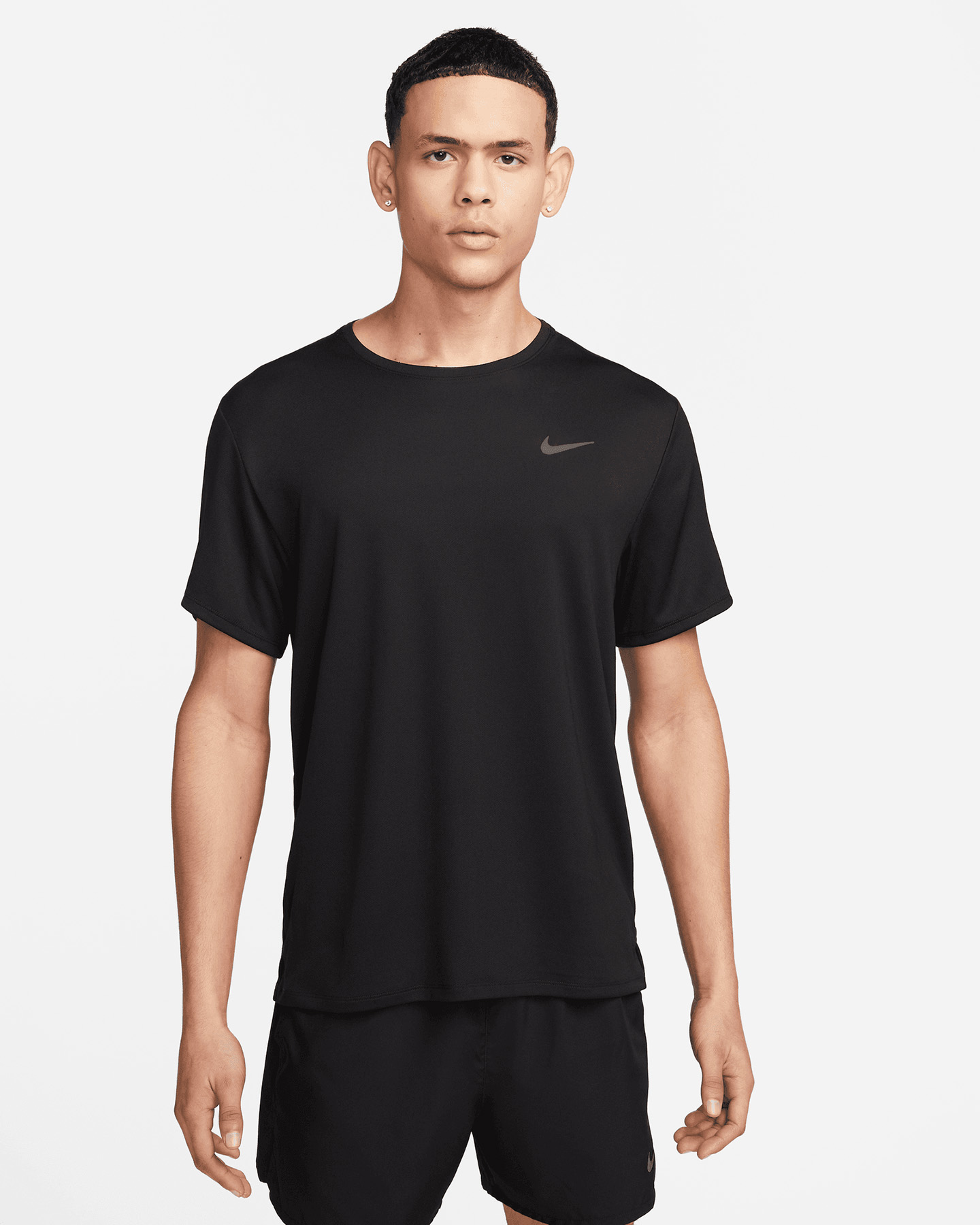 T-shirt running NIKE DRI FIT MILER M - 0 | Cisalfa Sport