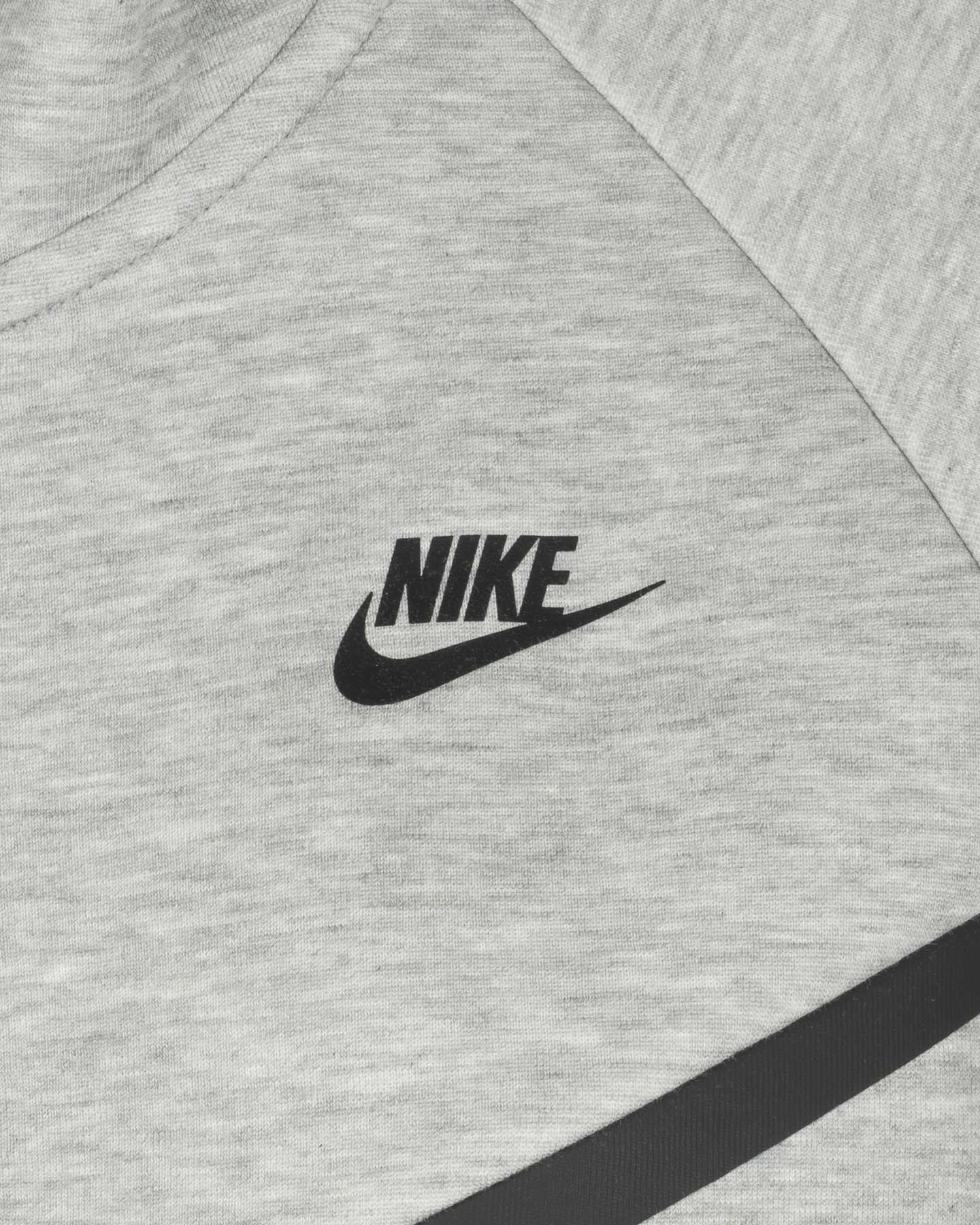 Felpa NIKE TECH FLEECE W - Grigio - 2 | Cisalfa Sport