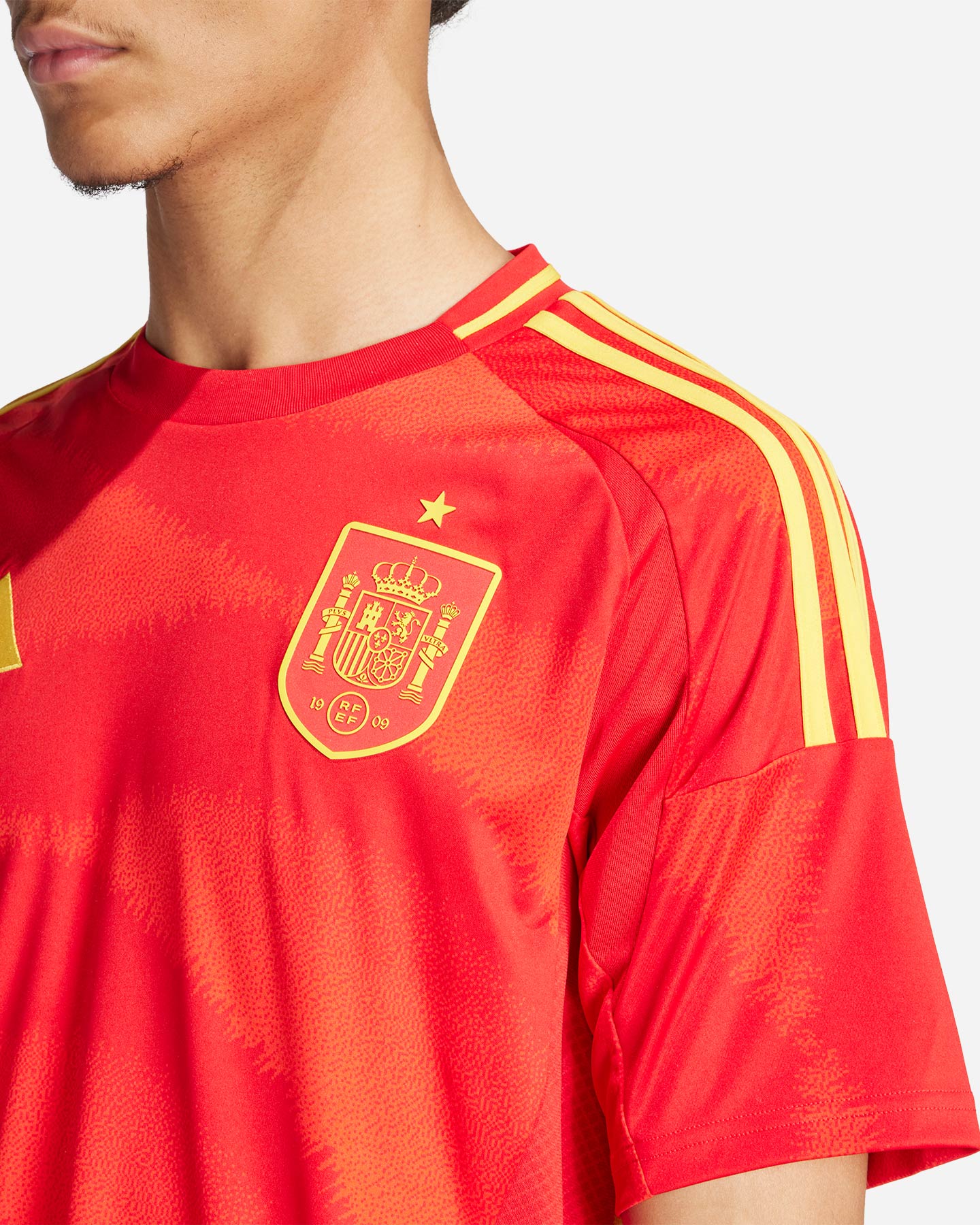 Maglia calcio ufficiale ADIDAS SPAGNA HOME M - Rosso - 4 | Cisalfa Sport