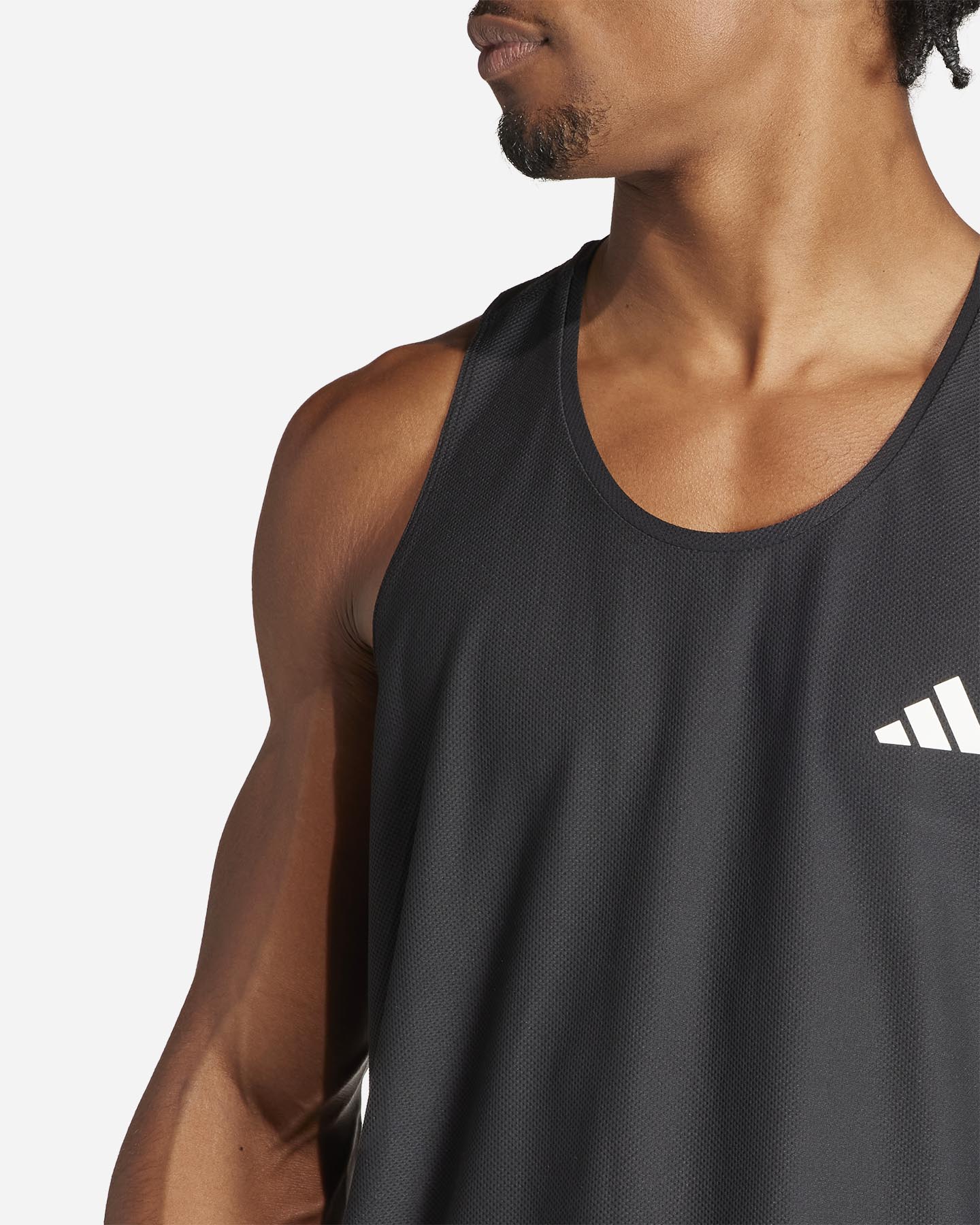 Canotta running ADIDAS OTR M - Nero - 4 | Cisalfa Sport