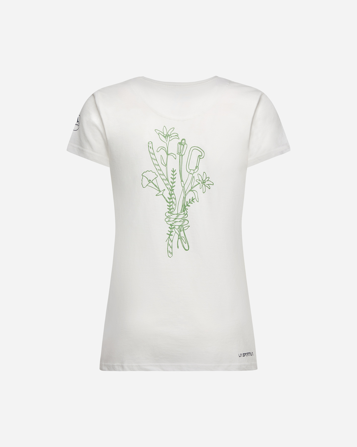 T-shirt LA SPORTIVA CLIMB FLOWER W - Bianco - 1 | Cisalfa Sport