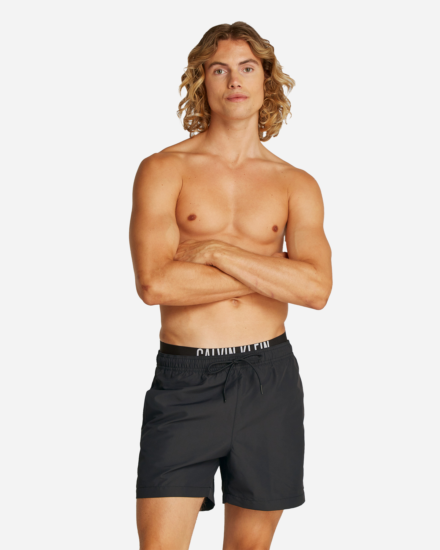 Boxer mare CALVIN KLEIN JEANS BOXER ELASTIC M - Nero - 2 | Cisalfa Sport