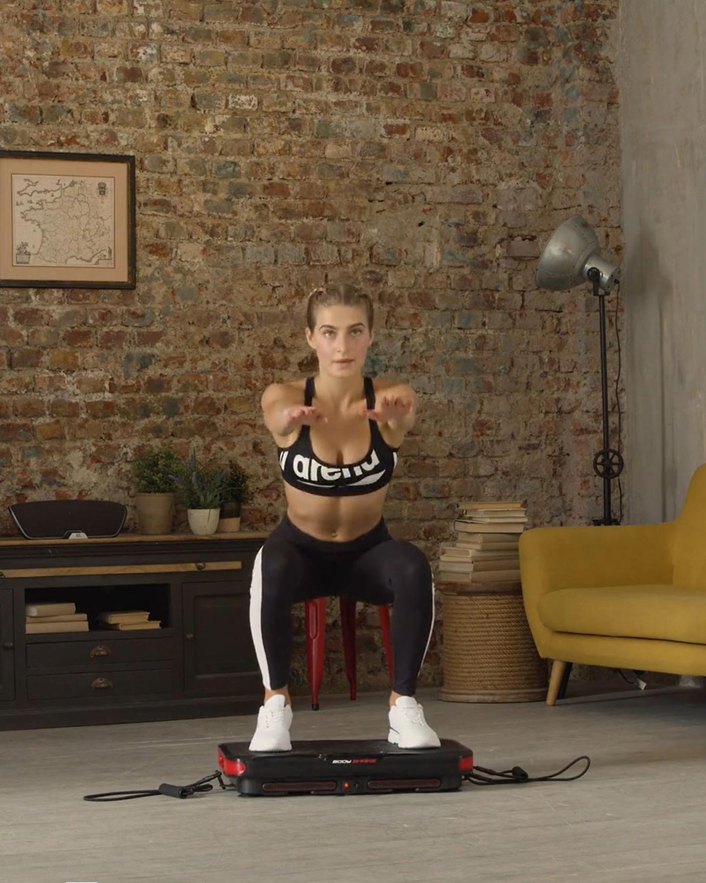 Pedana vibrante CARNIELLI BODY SHAKE - Nero - 2 | Cisalfa Sport