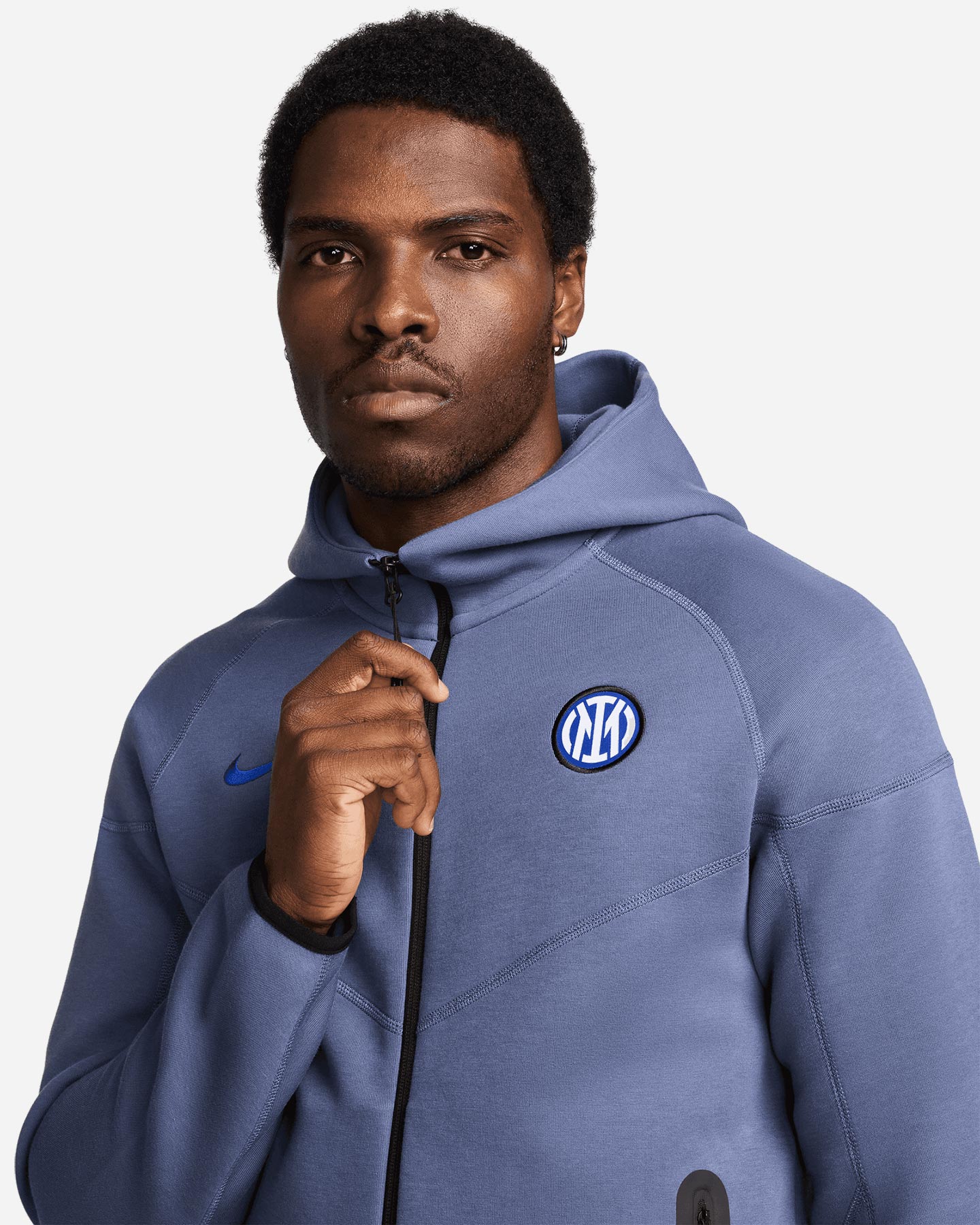 Abbigliamento calcio ufficiale NIKE INTER TECH FLEECE 24-25 M - Color mix - 4 | Cisalfa Sport