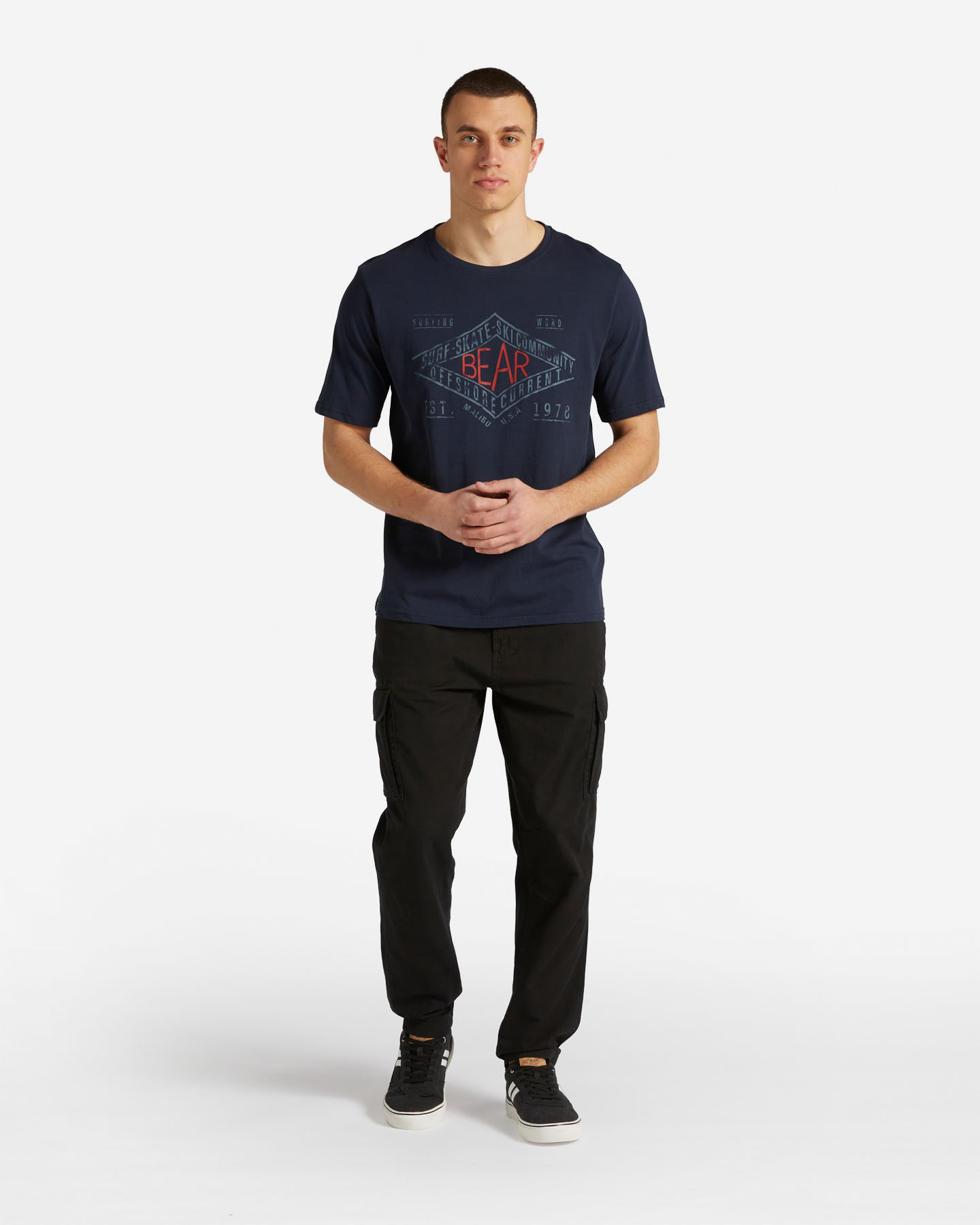 T-shirt BEAR HERITAGE M - Blu - 1 | Cisalfa Sport