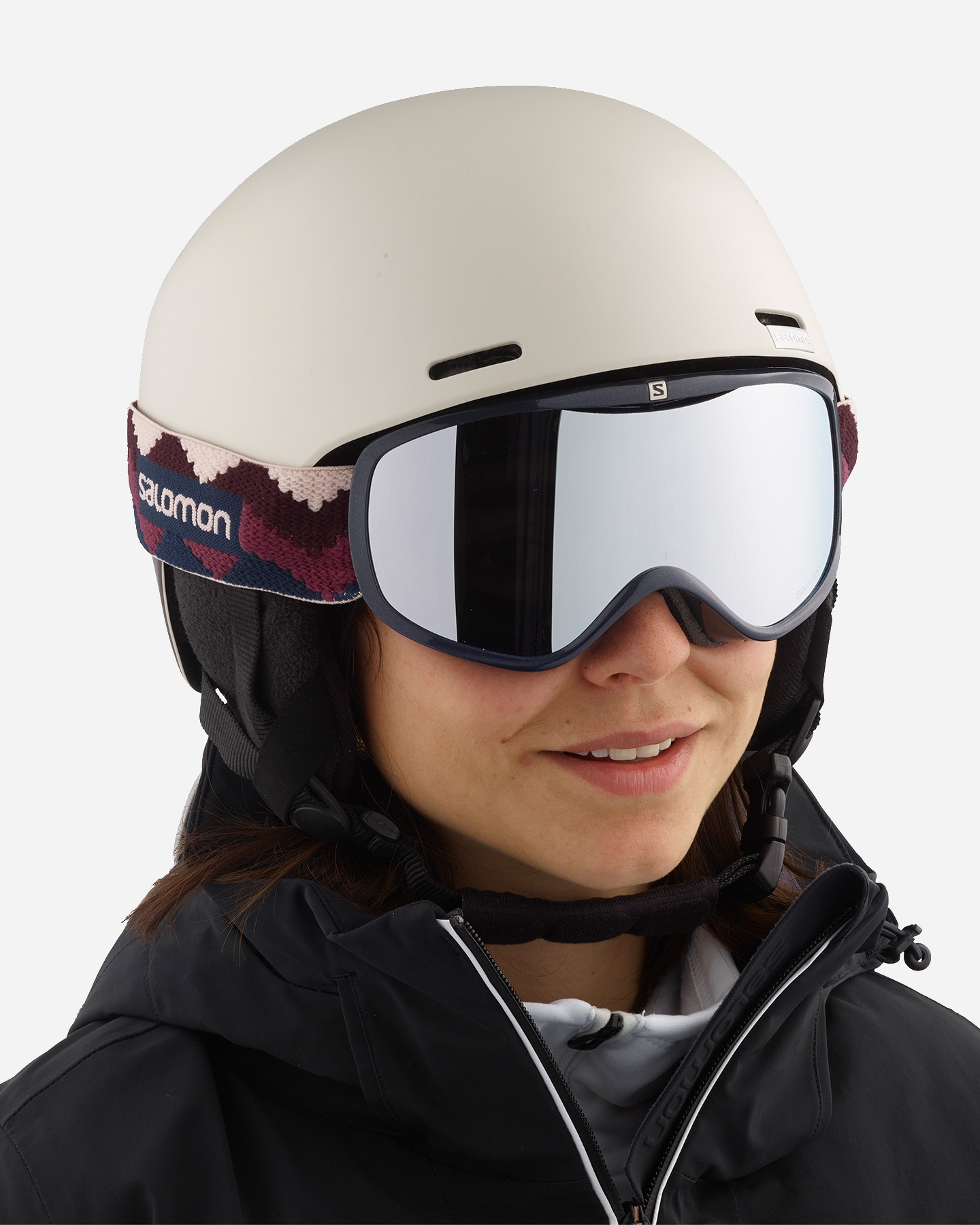 Casco sci SALOMON SPELL W - Marrone - 4 | Cisalfa Sport