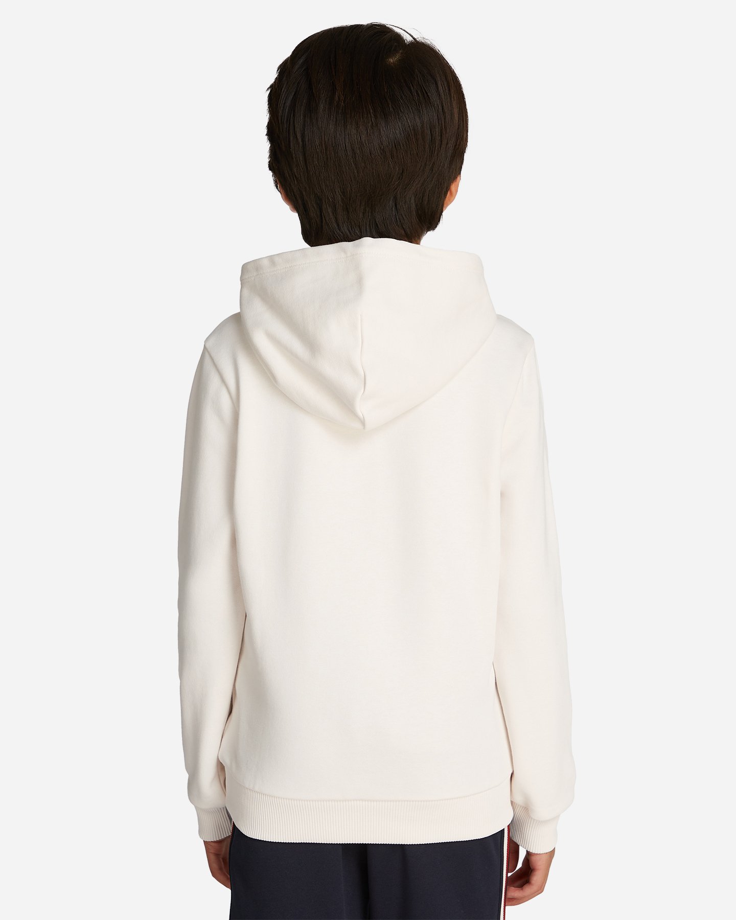 Felpa TOMMY HILFIGER SLMALL LOGO JR - Bianco - 3 | Cisalfa Sport