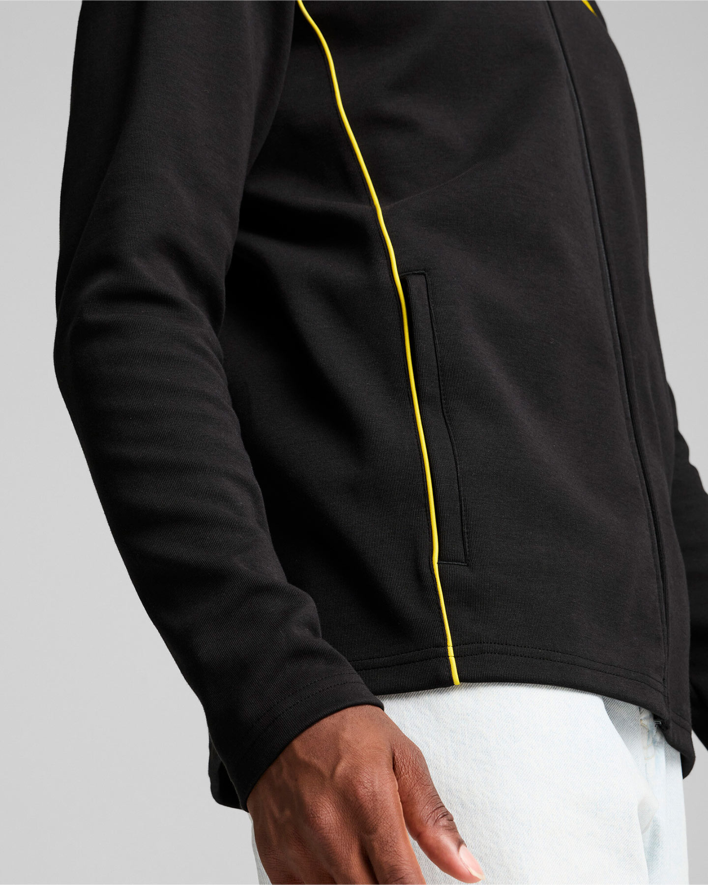 Abbigliamento calcio ufficiale PUMA BORUSSIA DORTMUND CASUALS M - Nero - 5 | Cisalfa Sport
