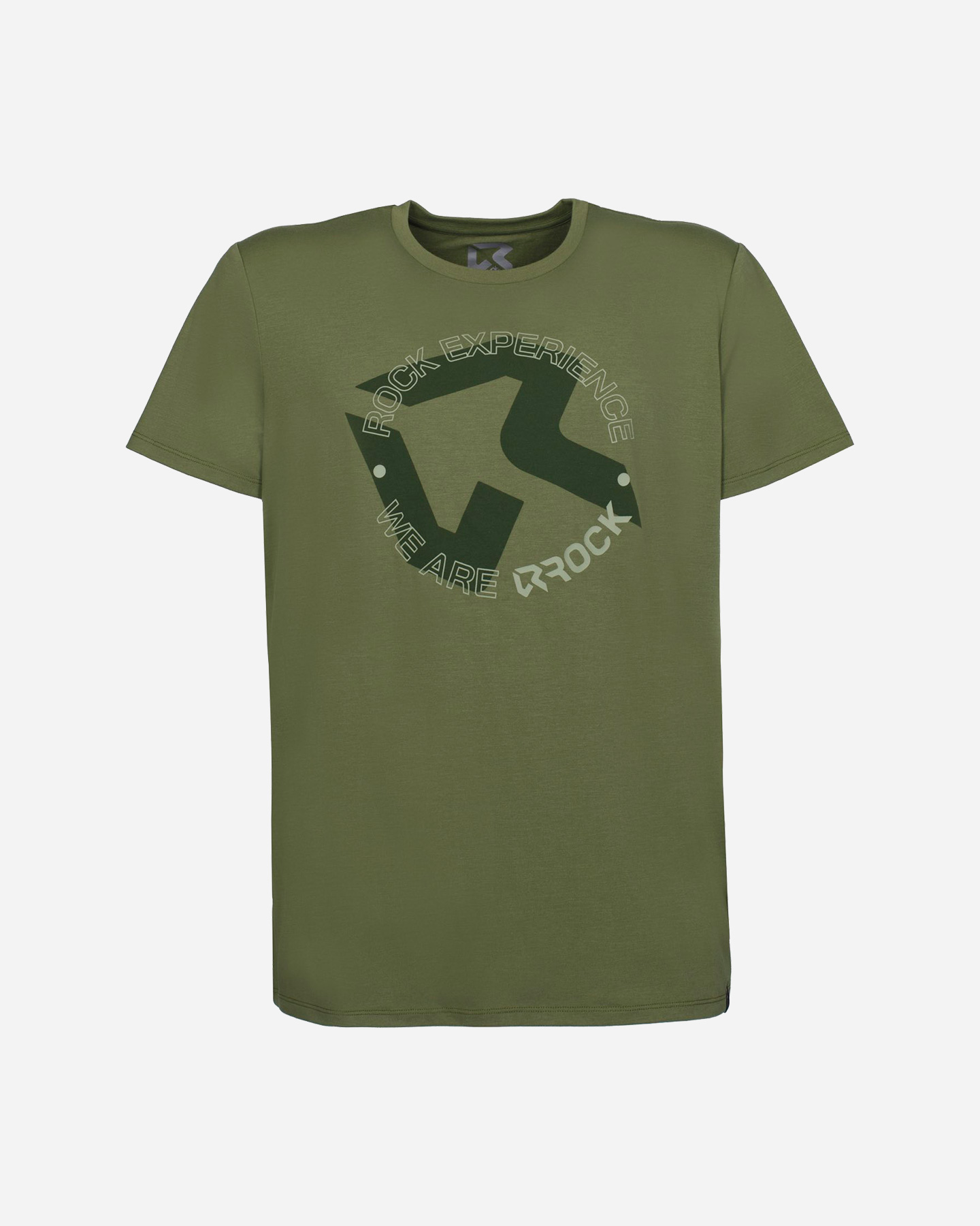 T-shirt ROCK EXPERIENCE DIMORE DEGLI DEI M - Verde - 0 | Cisalfa Sport